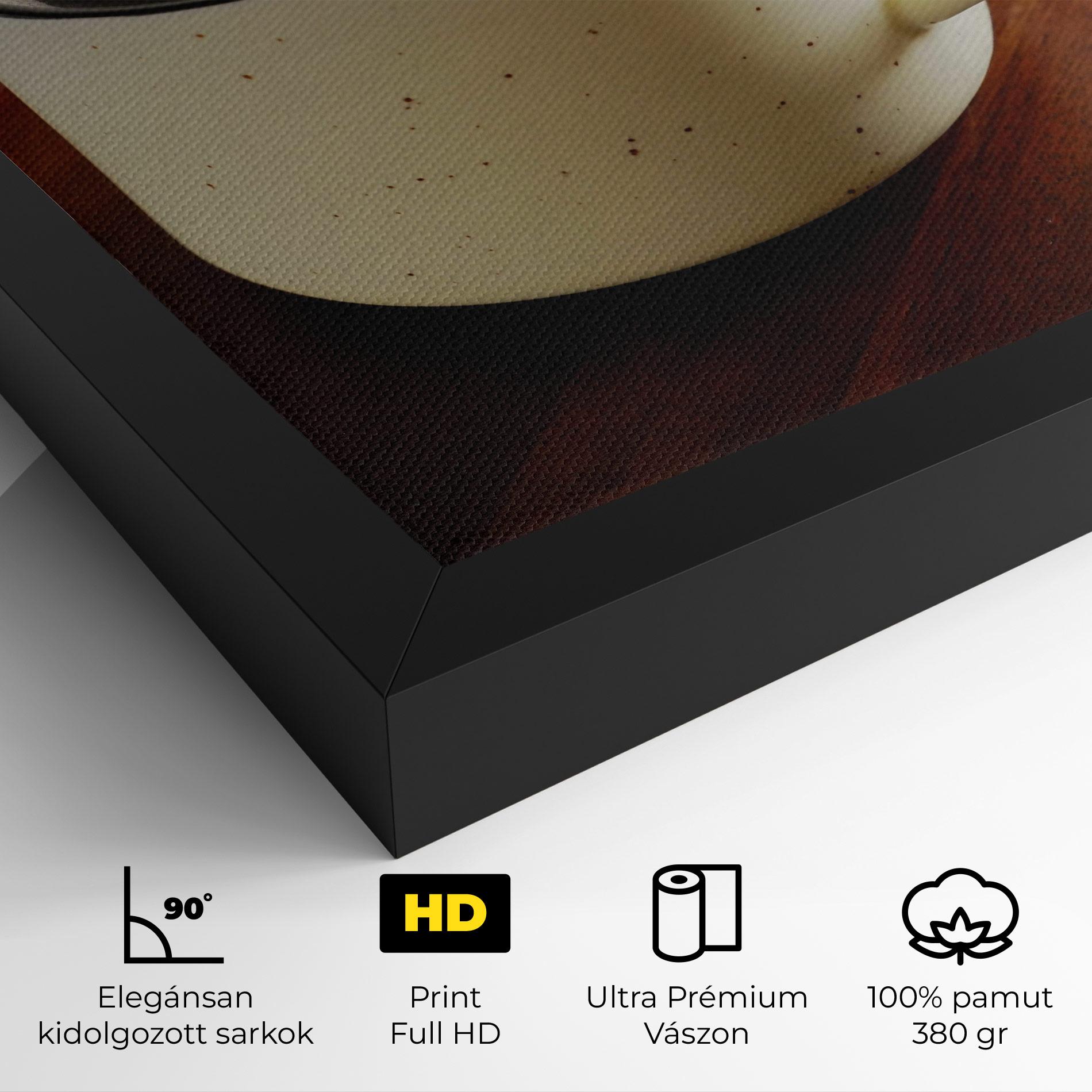 Vászonkép Coffee Served mockup 4