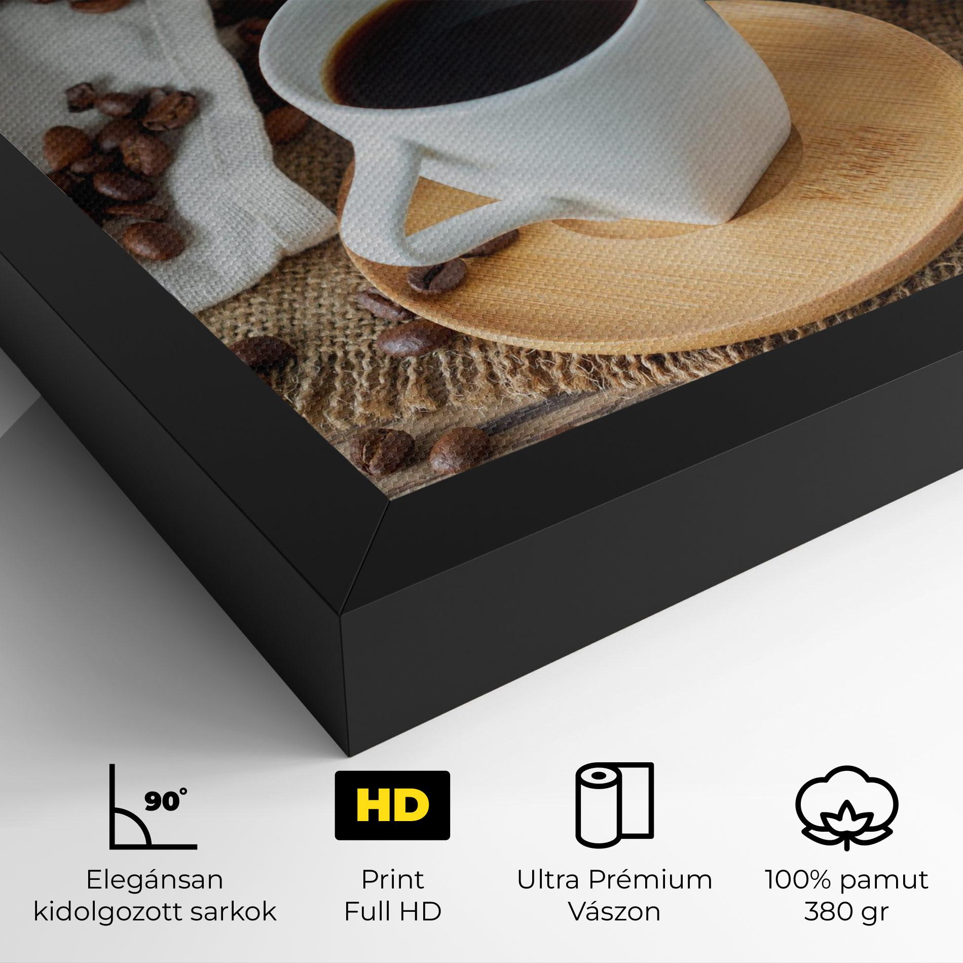 Vászonkép Fresh Espresso mockup 4