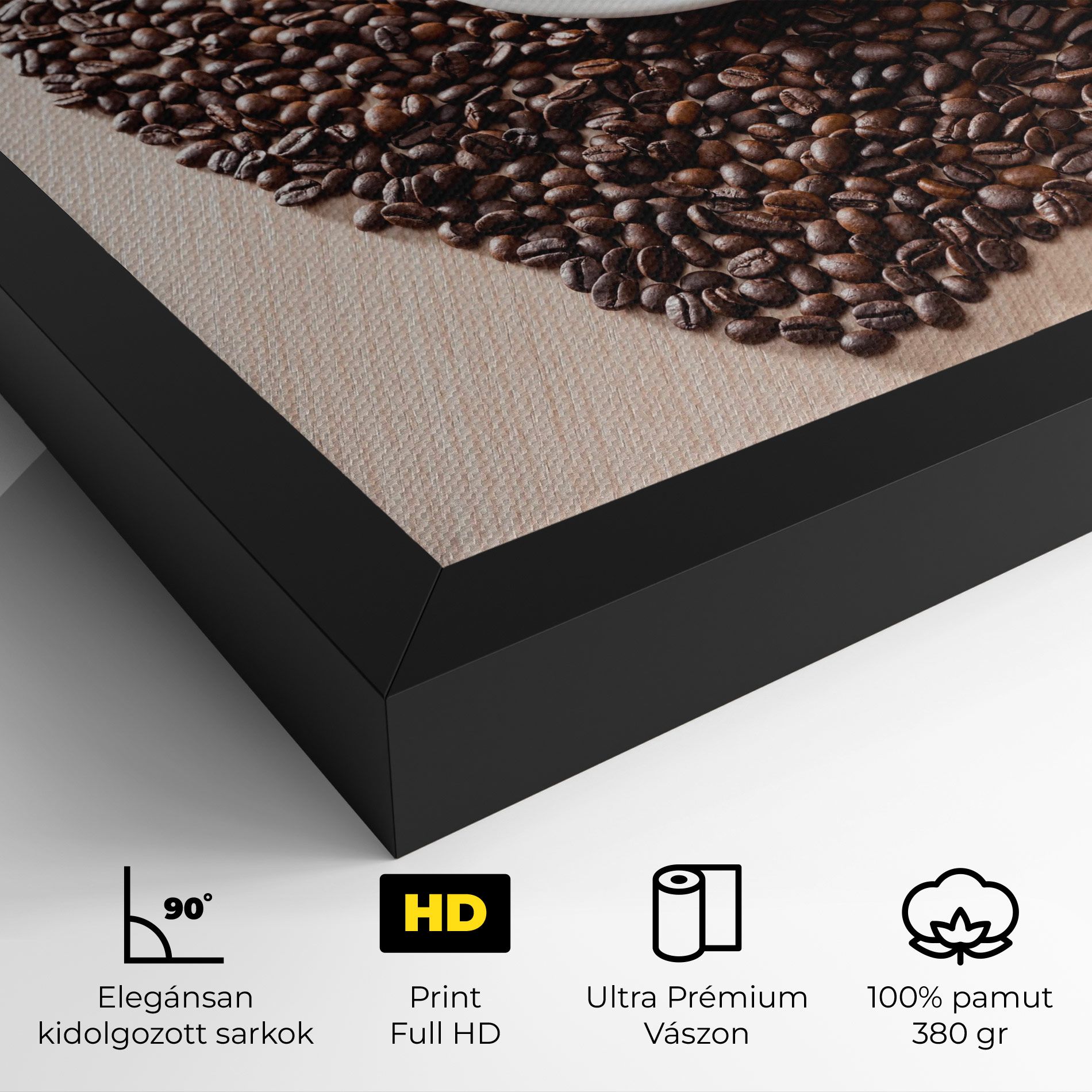 Heart Coffee Beans mockup 4