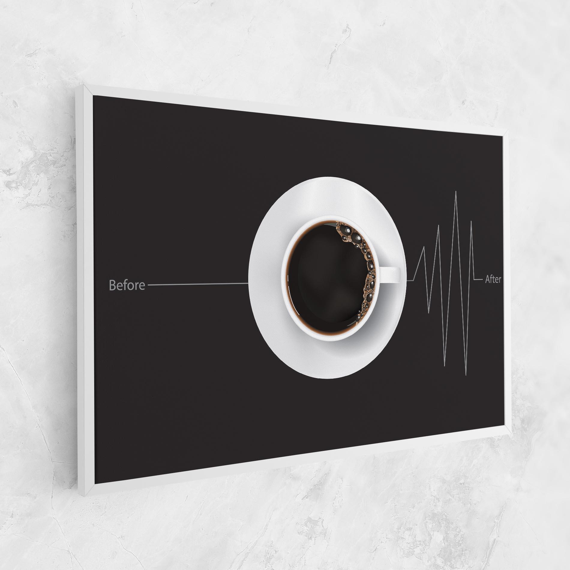 Vászonkép After Coffee mockup 1