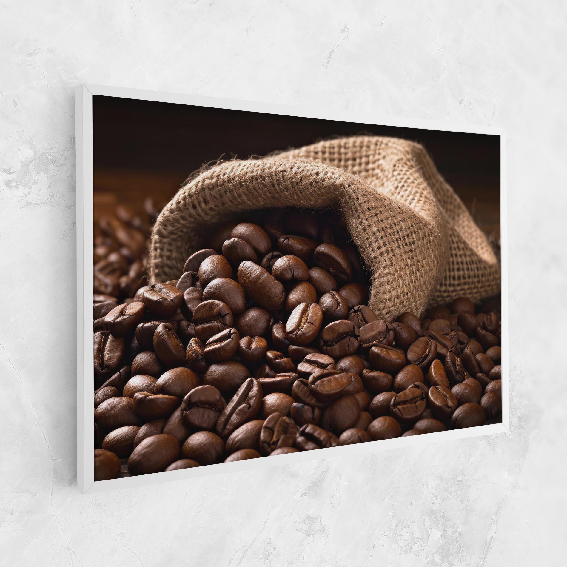 Vászonkép Bag Of Coffee Beans mockup 1