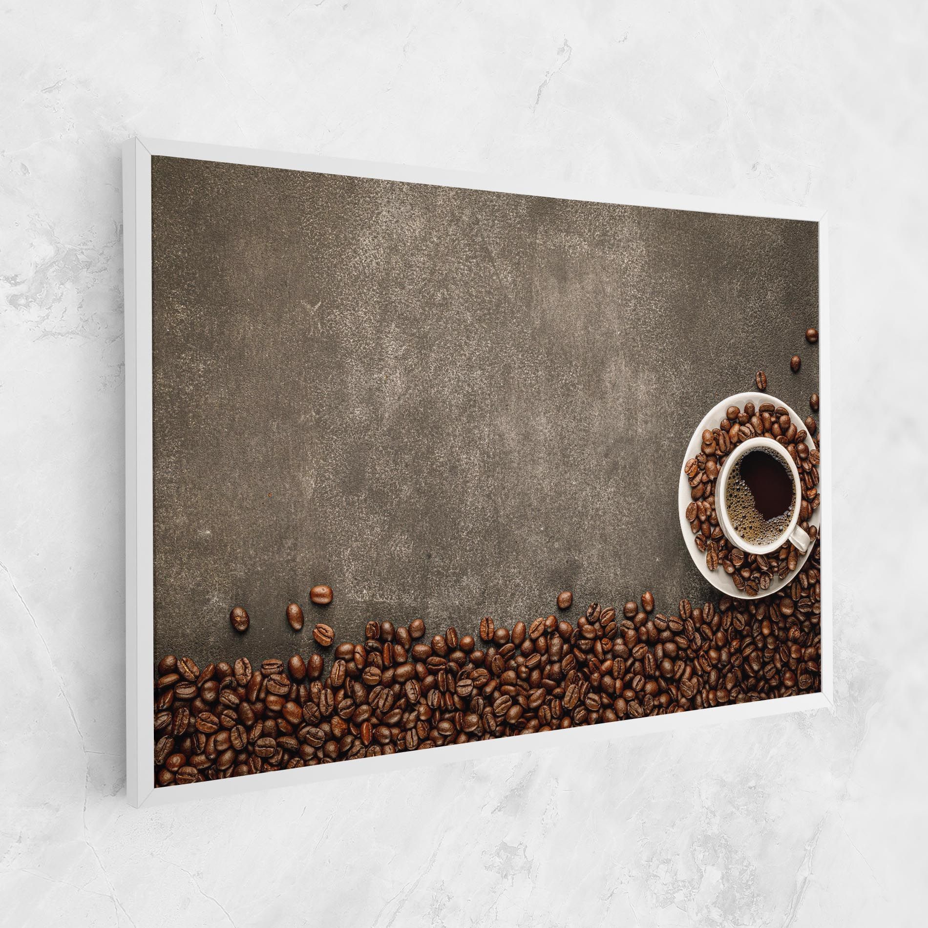 Coffee On Grey Table mockup 1