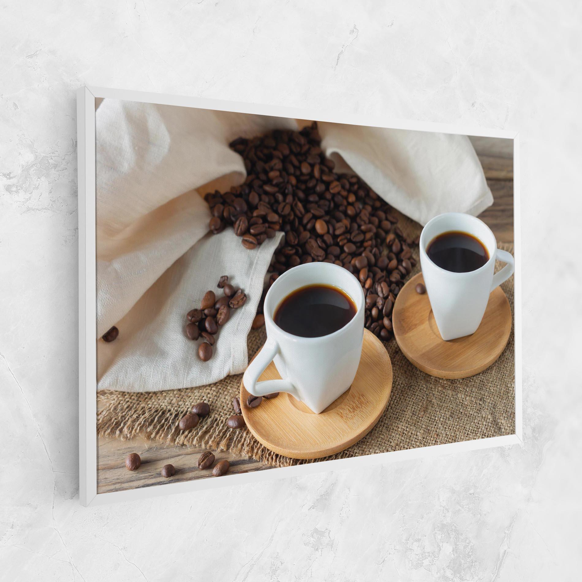 Vászonkép Fresh Espresso mockup 1