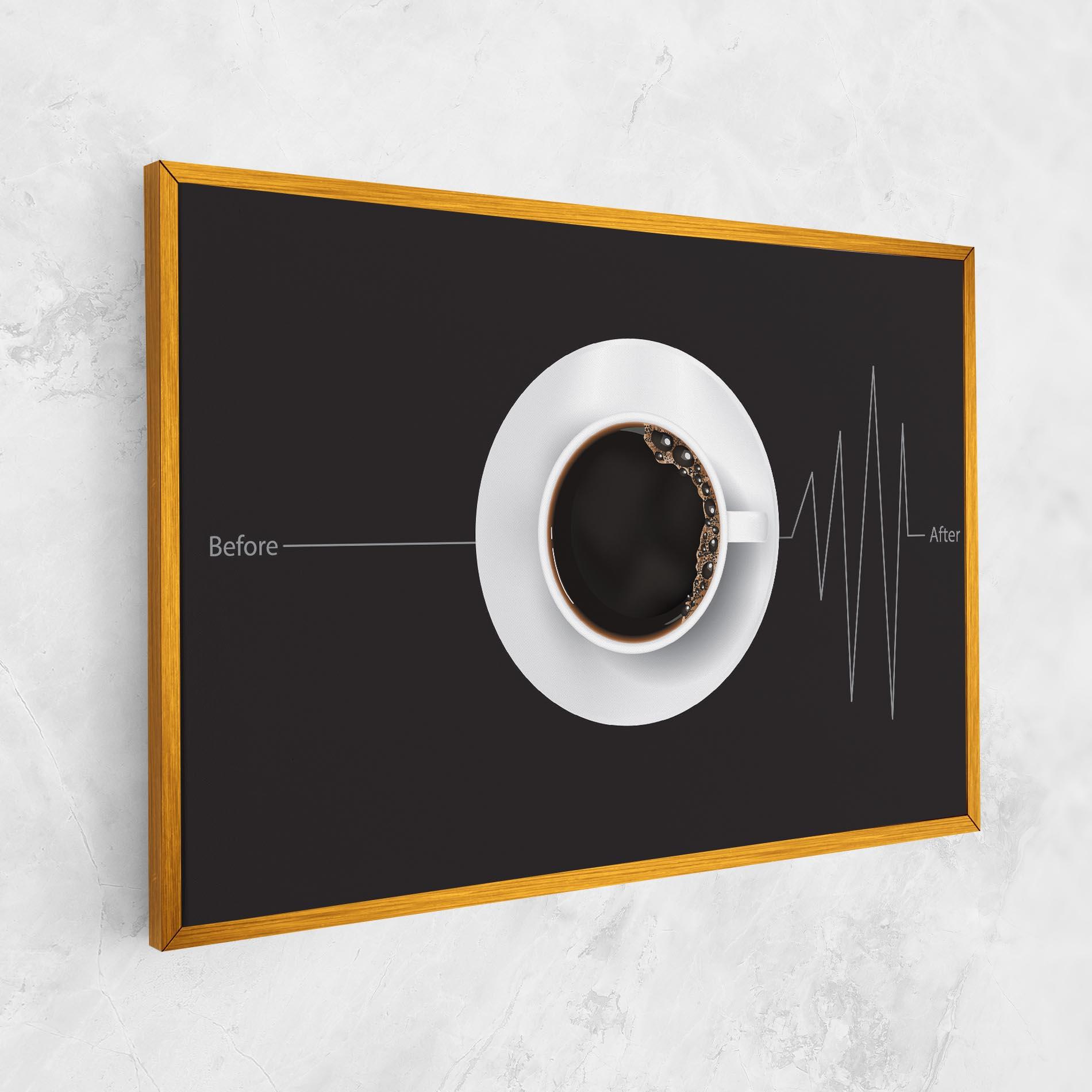 Vászonkép After Coffee mockup 1