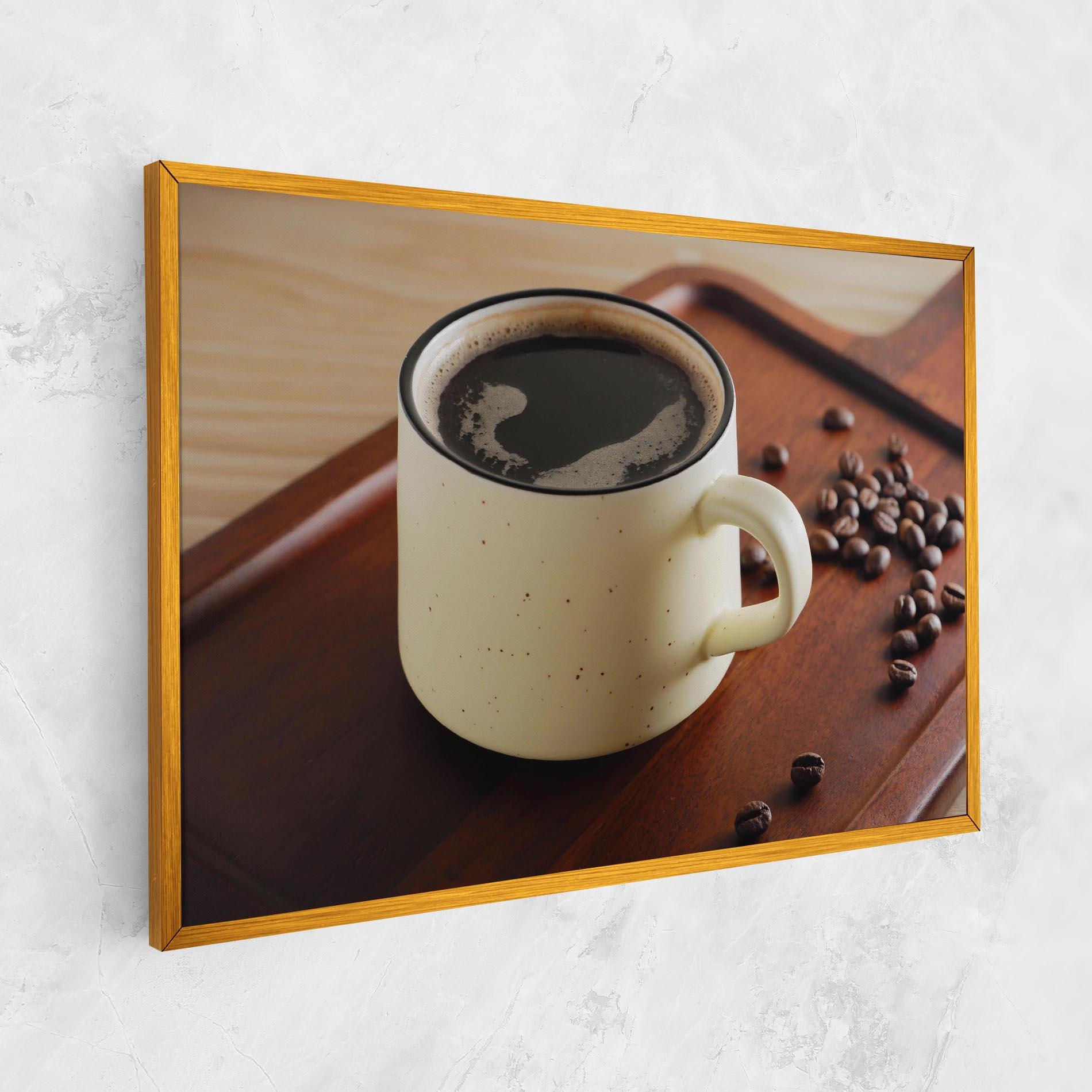 Vászonkép Coffee Served mockup 1
