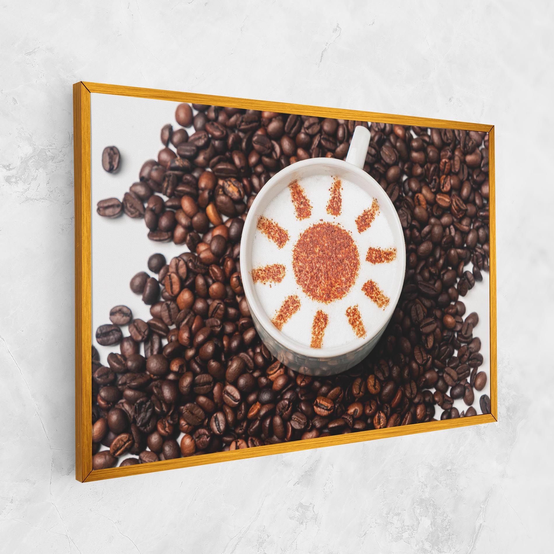 Sun Pattern Coffee mockup 1