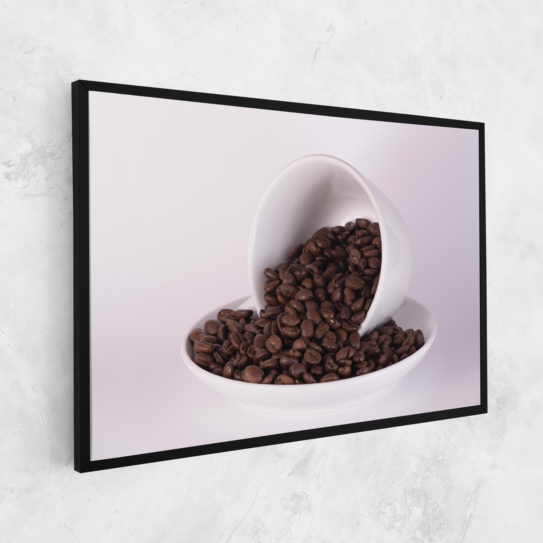 Vászonkép Bowl Of Coffee mockup 1