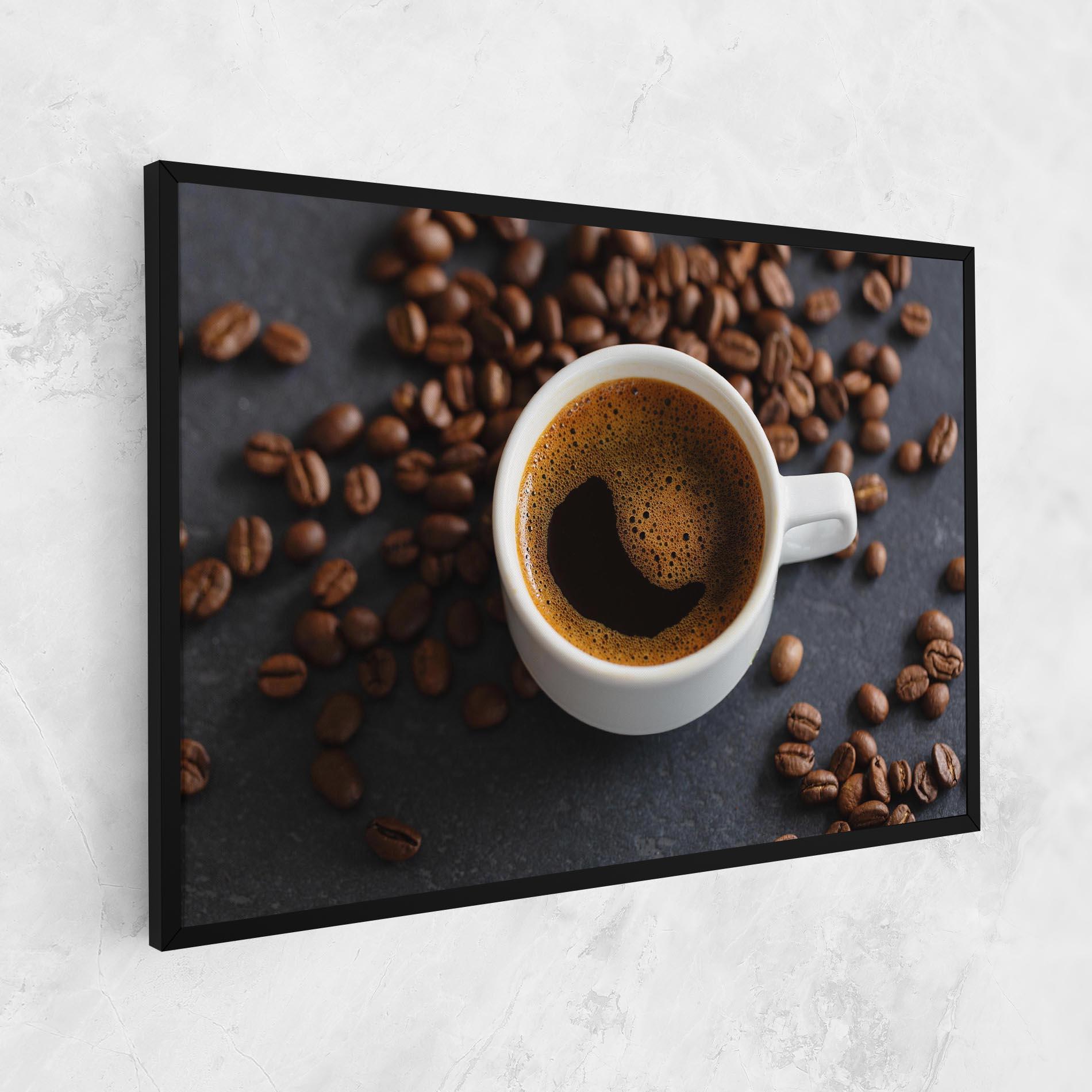 Vászonkép Espresso Close Up mockup 1