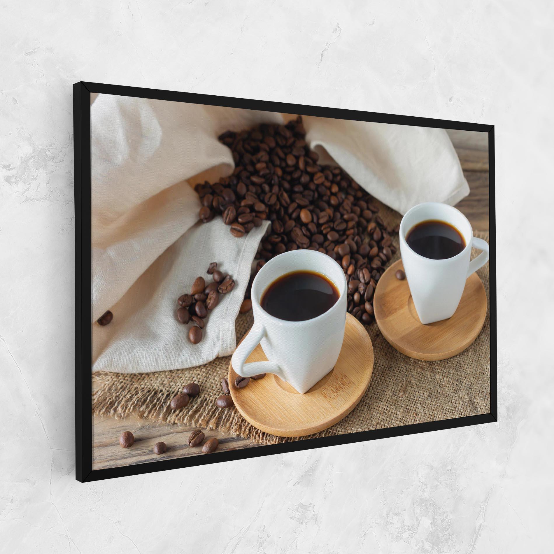 Vászonkép Fresh Espresso mockup 1