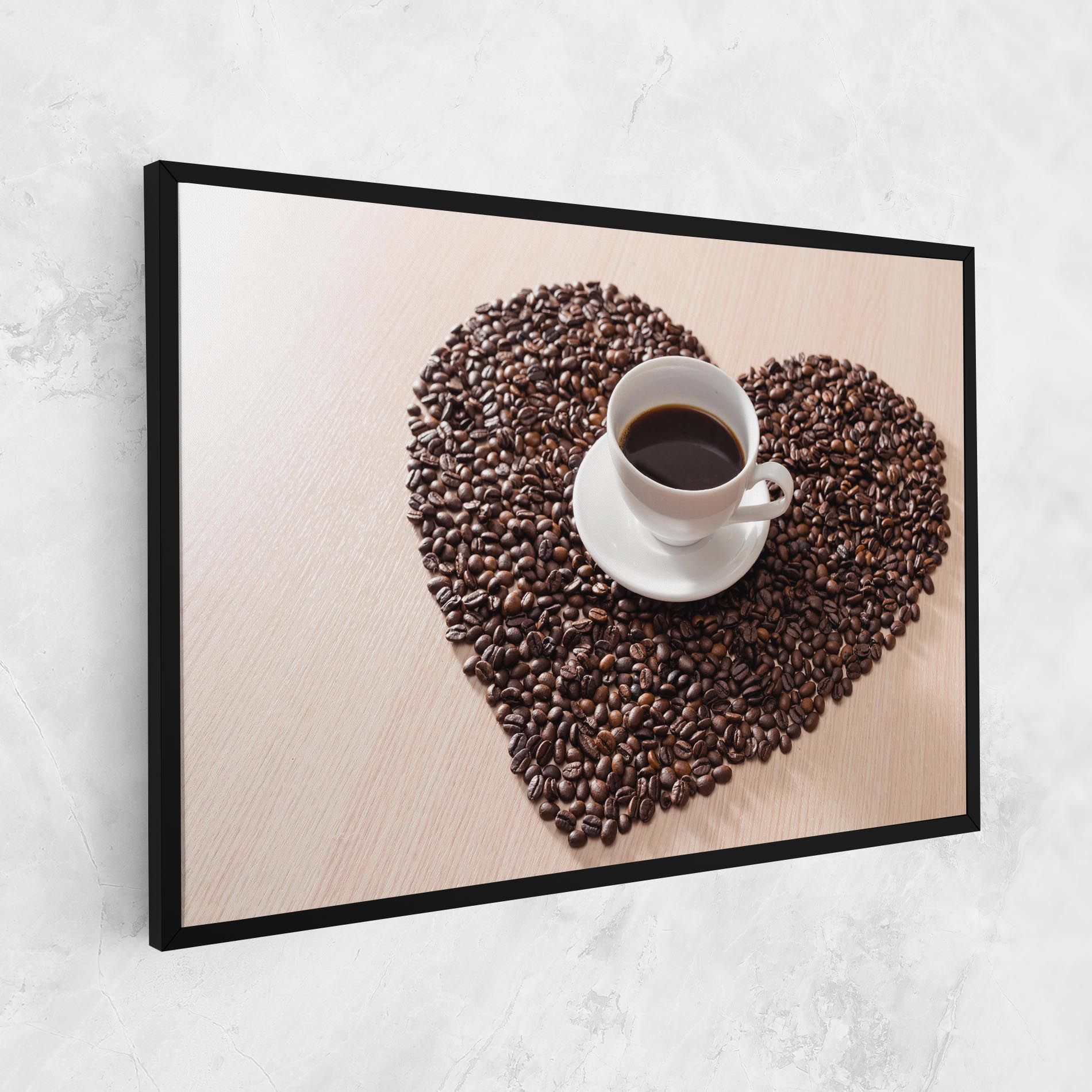 Heart Coffee Beans mockup 1