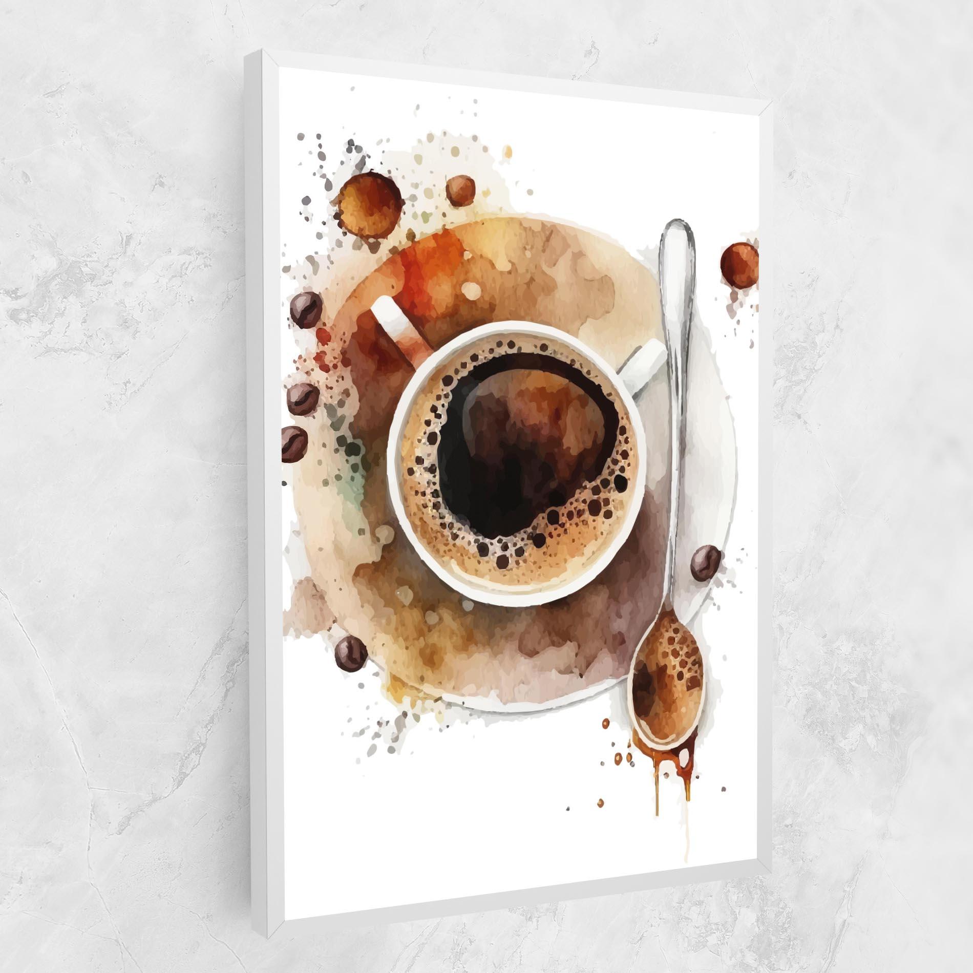 Vászonkép Coffee Liquid mockup 1