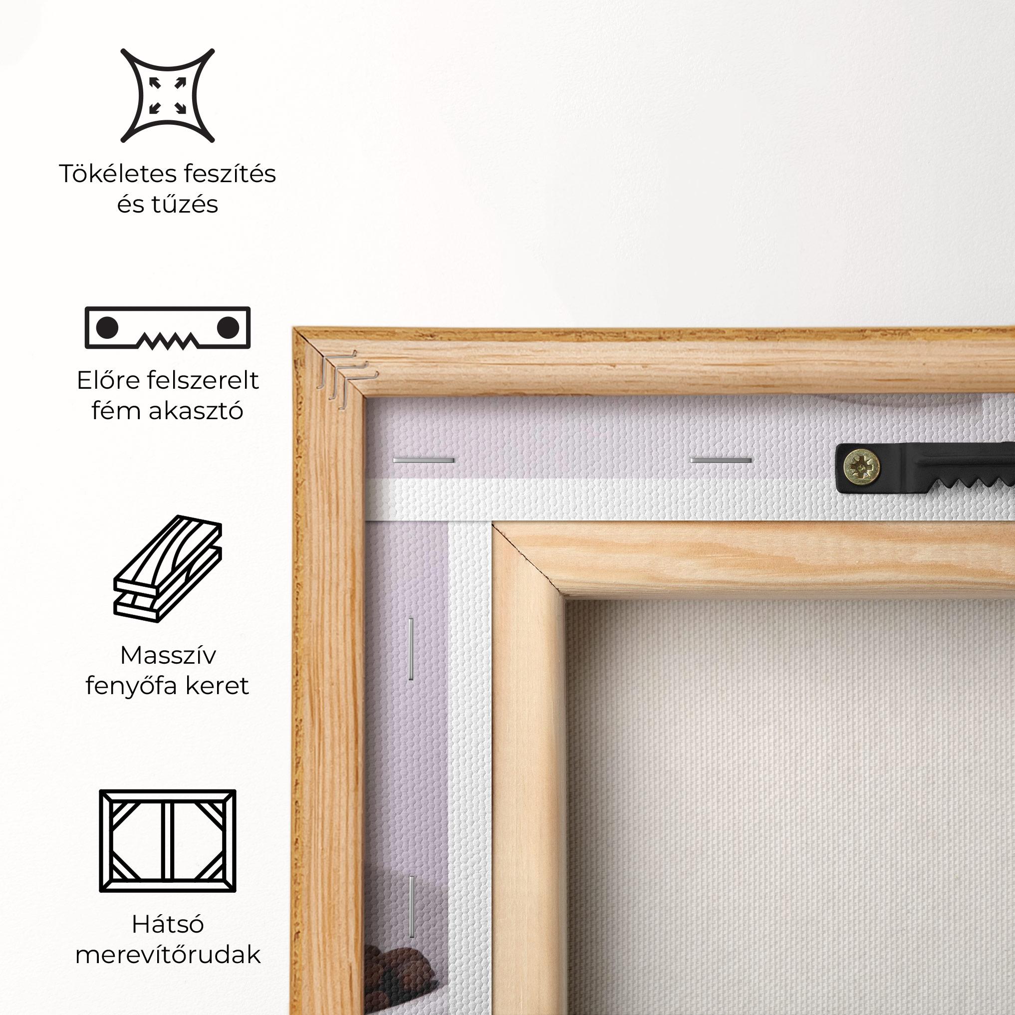 Vászonkép Bowl Of Coffee mockup 5