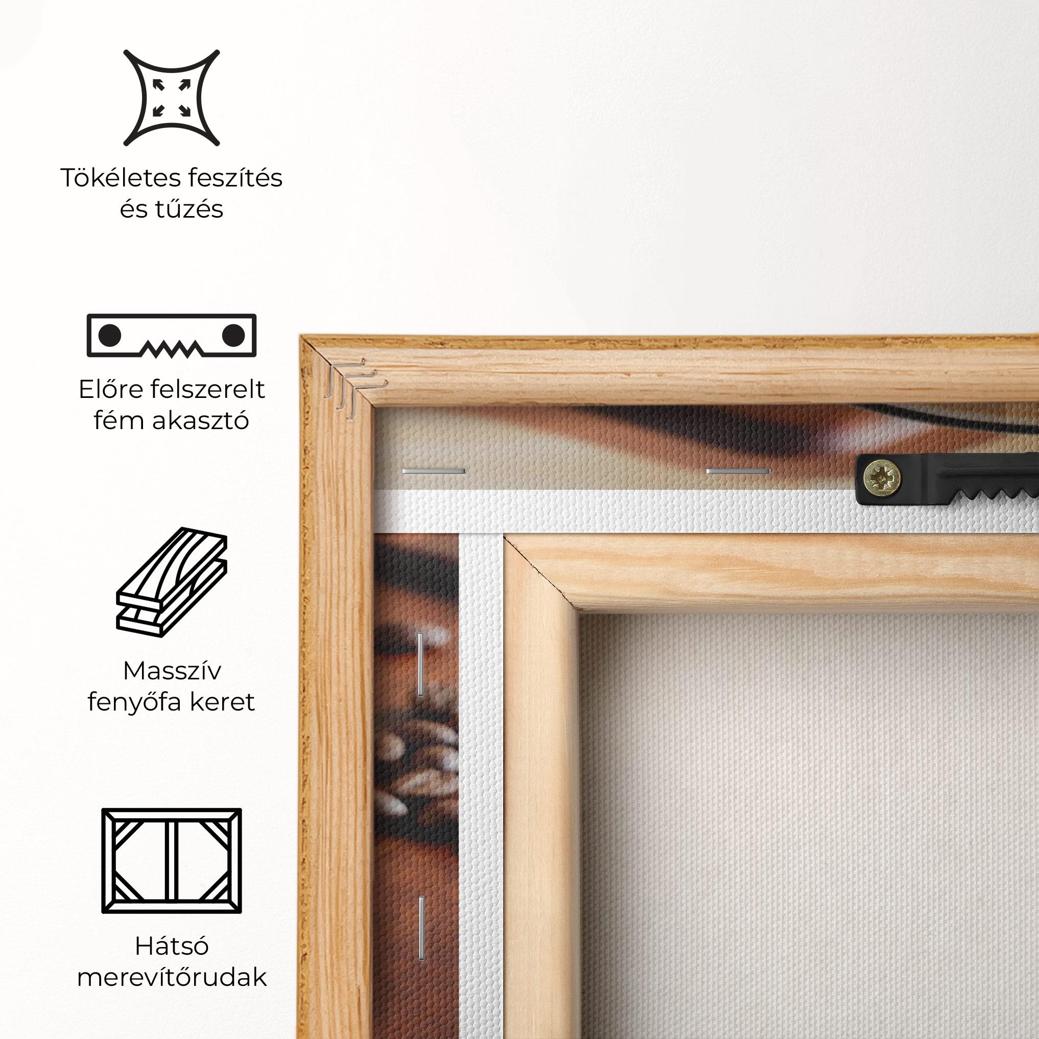 Vászonkép Coffee Served mockup 5