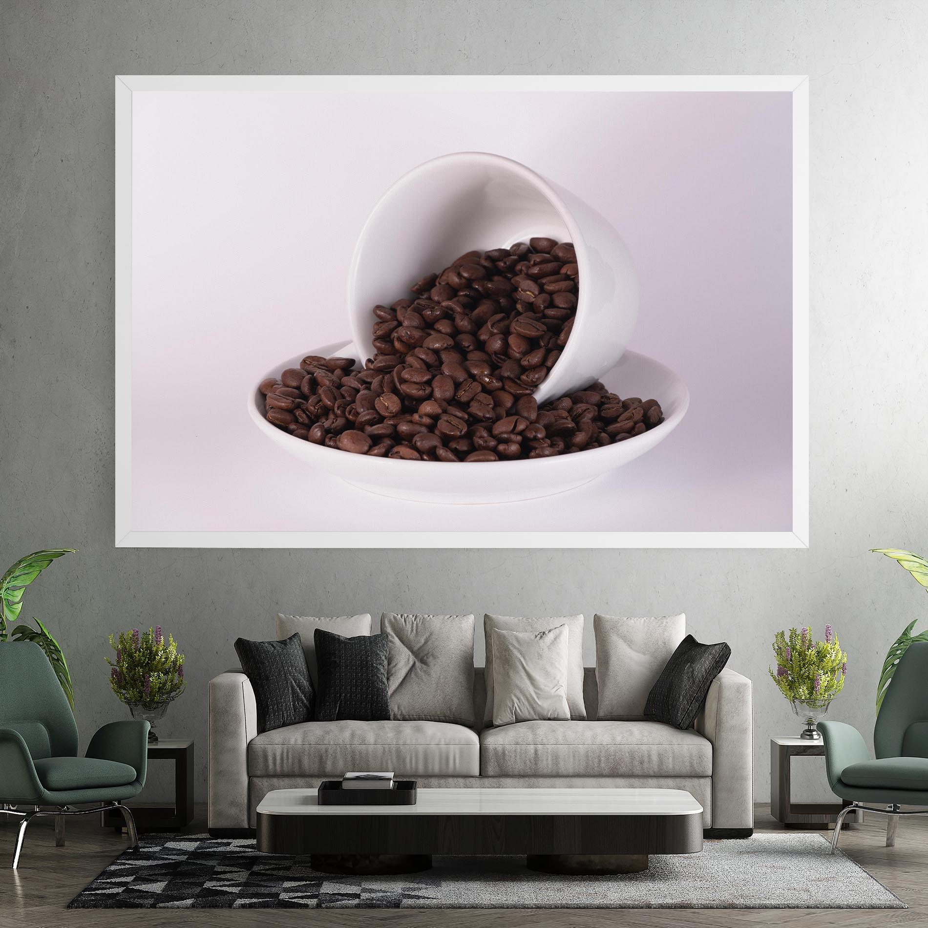 Vászonkép Bowl Of Coffee mockup 7