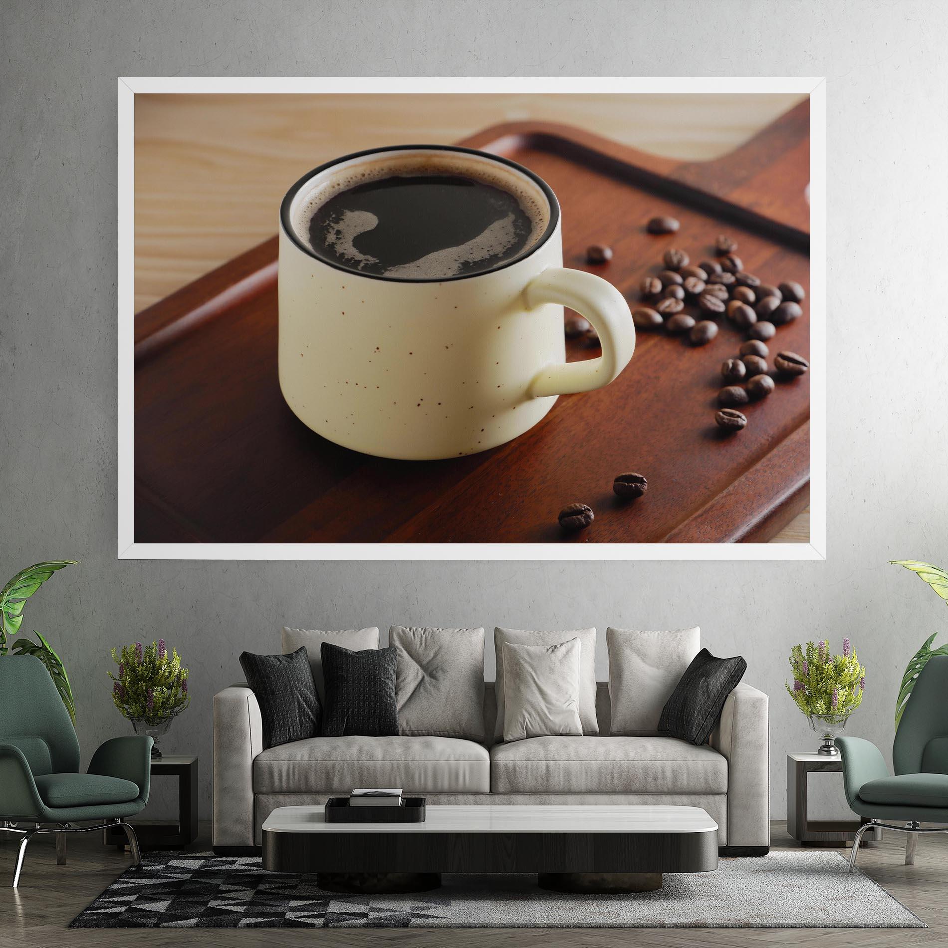 Vászonkép Coffee Served mockup 7