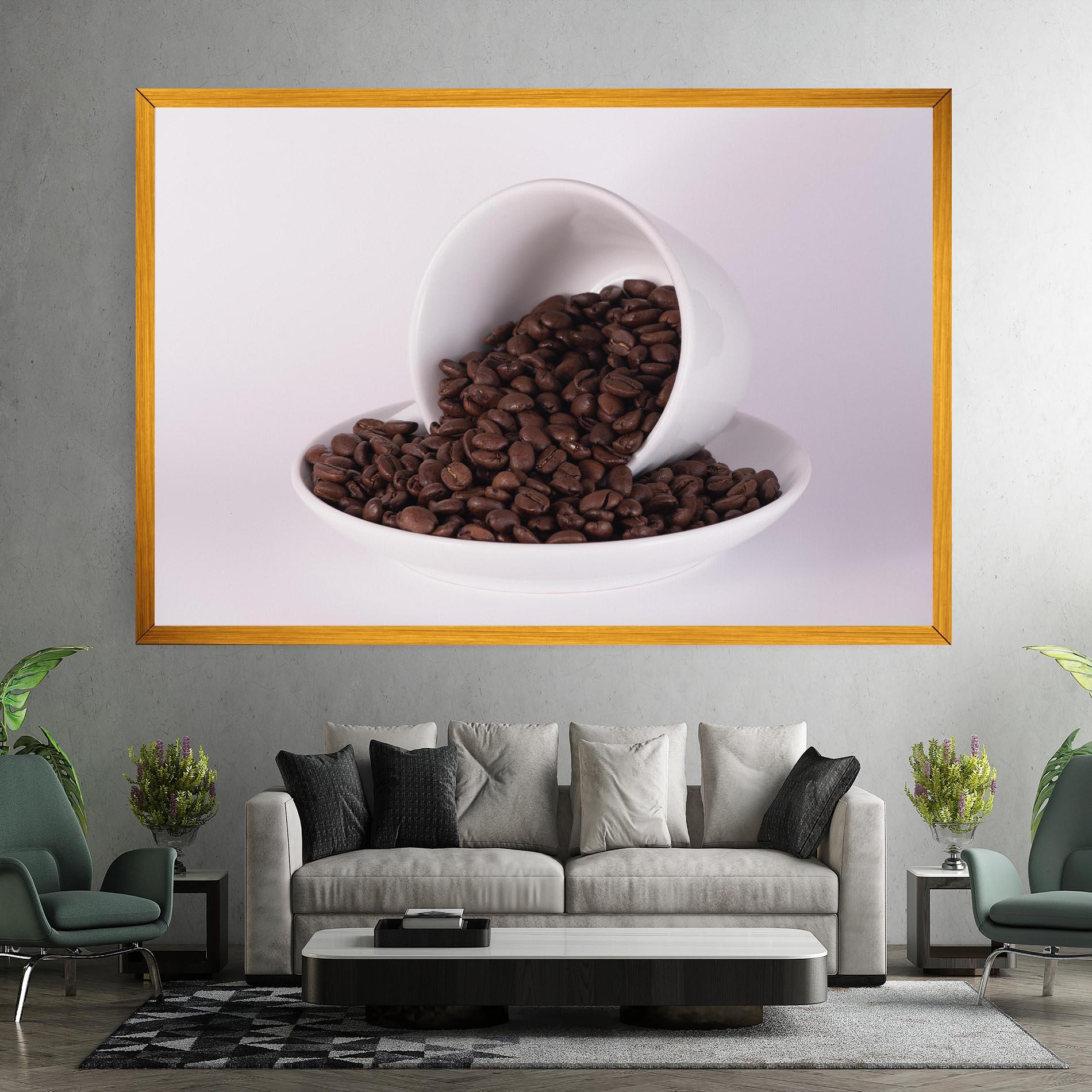 Vászonkép Bowl Of Coffee mockup 7