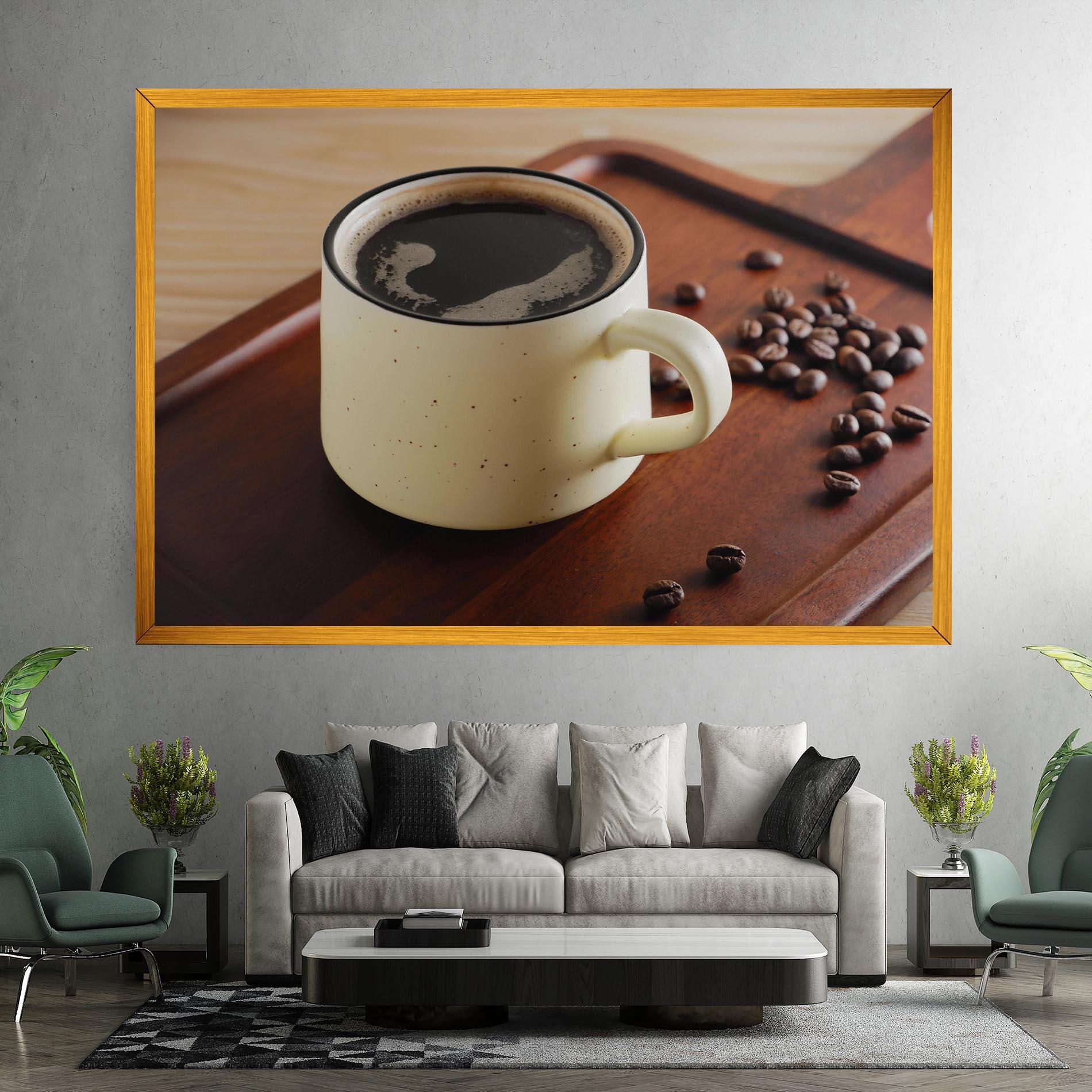 Vászonkép Coffee Served mockup 7