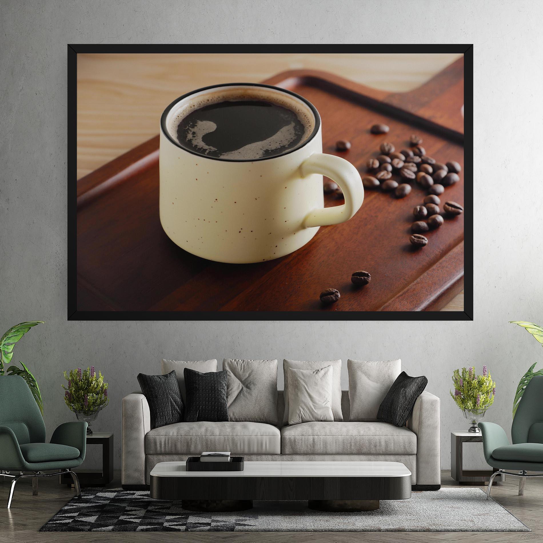 Vászonkép Coffee Served mockup 7