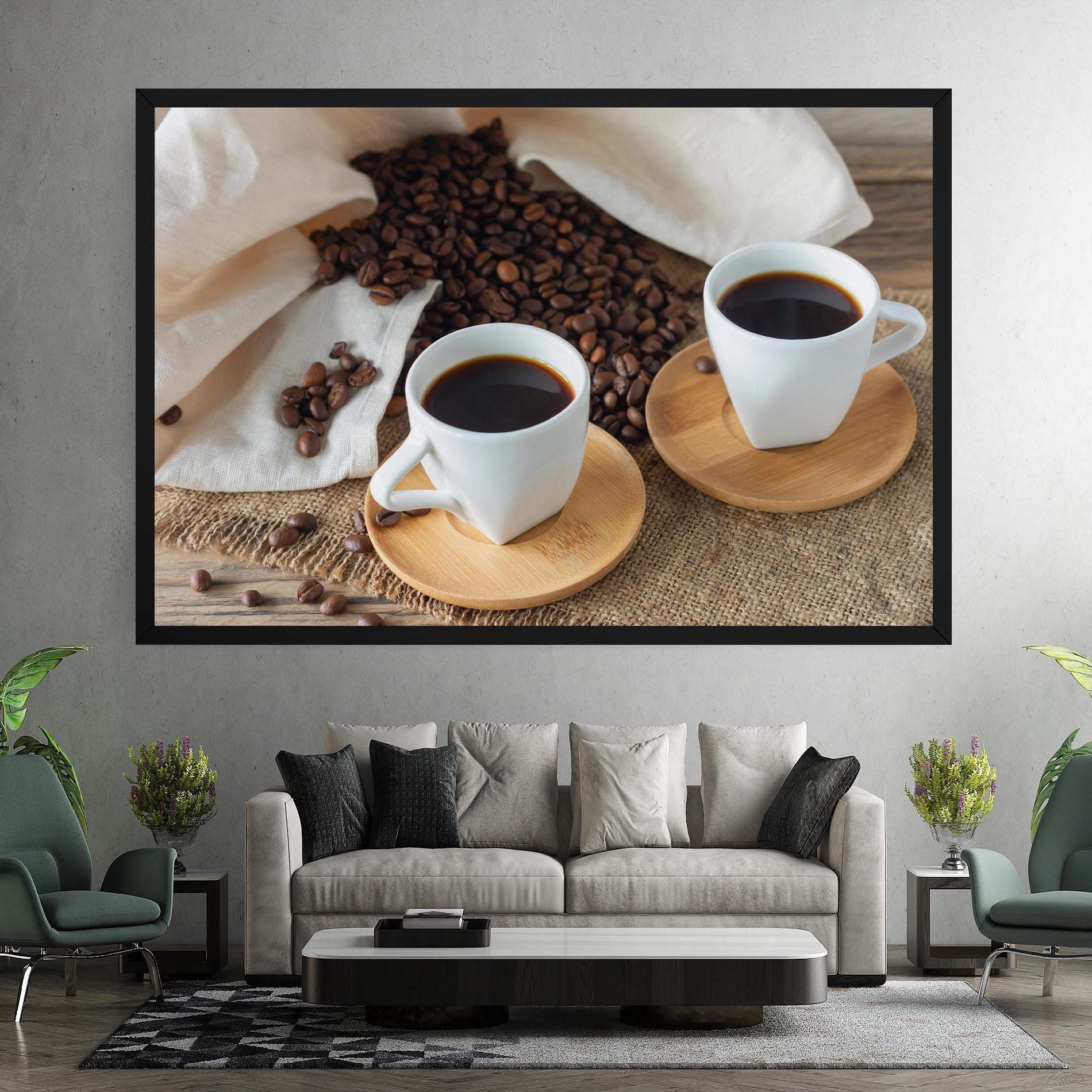 Vászonkép Fresh Espresso mockup 7