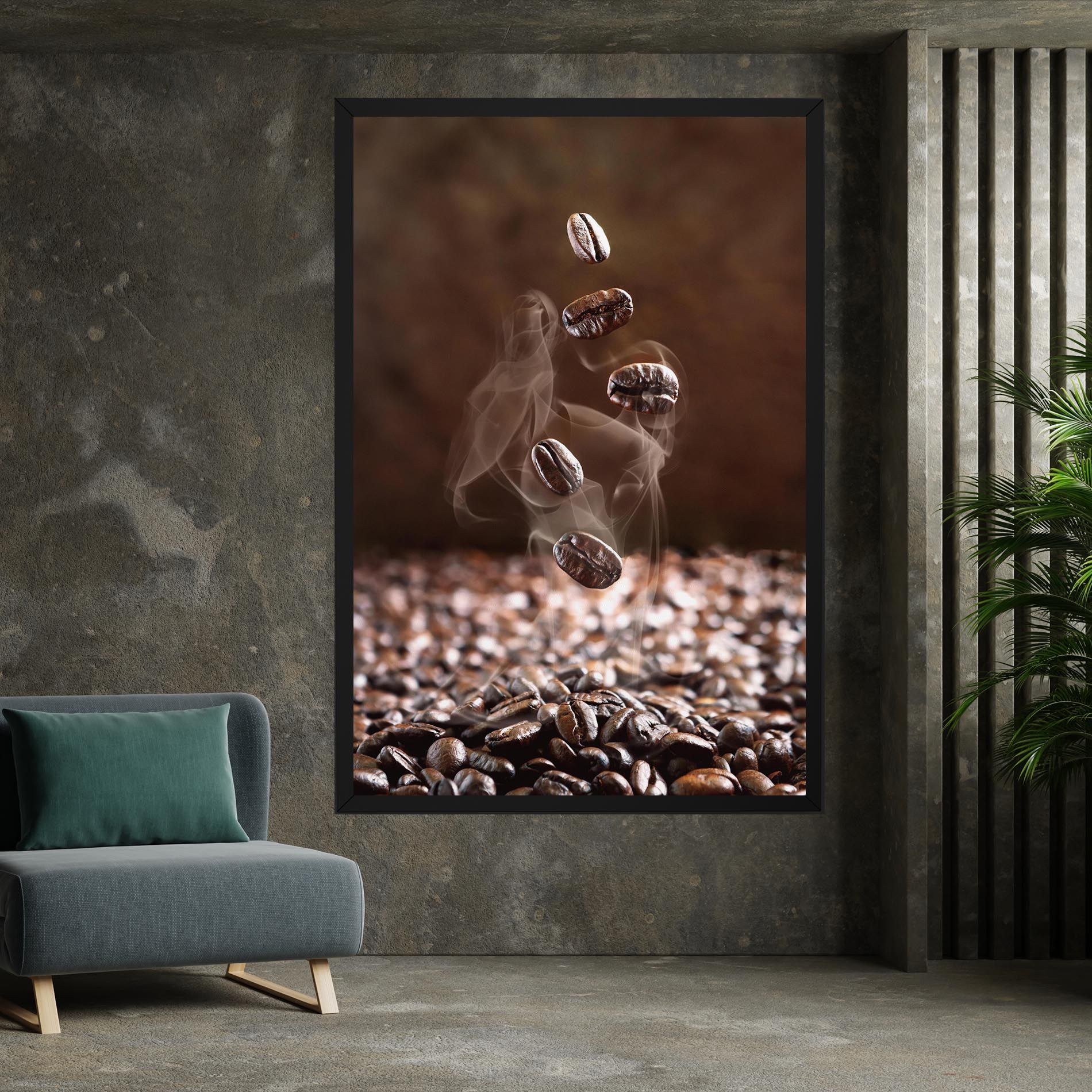 Close Up Falling Beans mockup 7