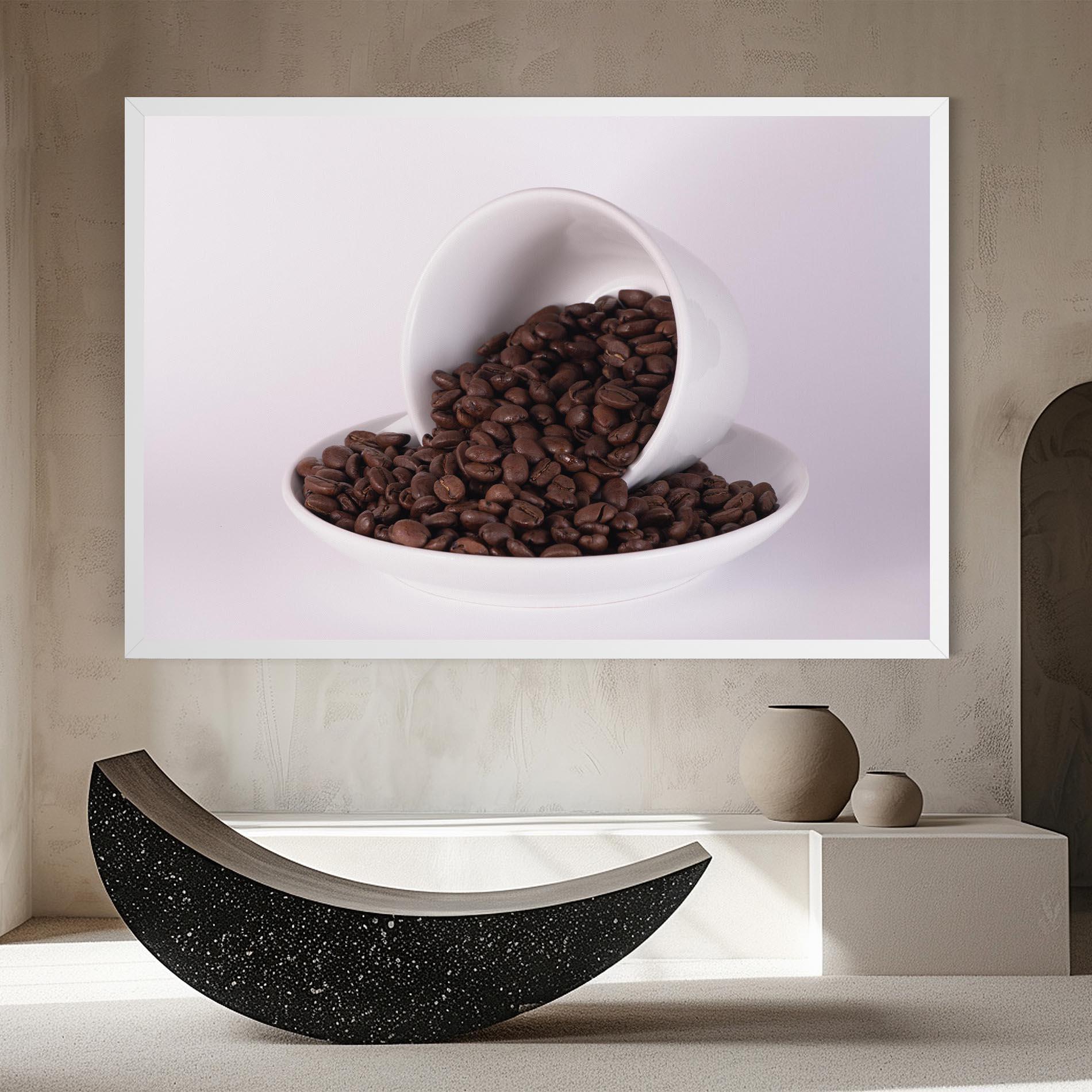 Vászonkép Bowl Of Coffee mockup 8