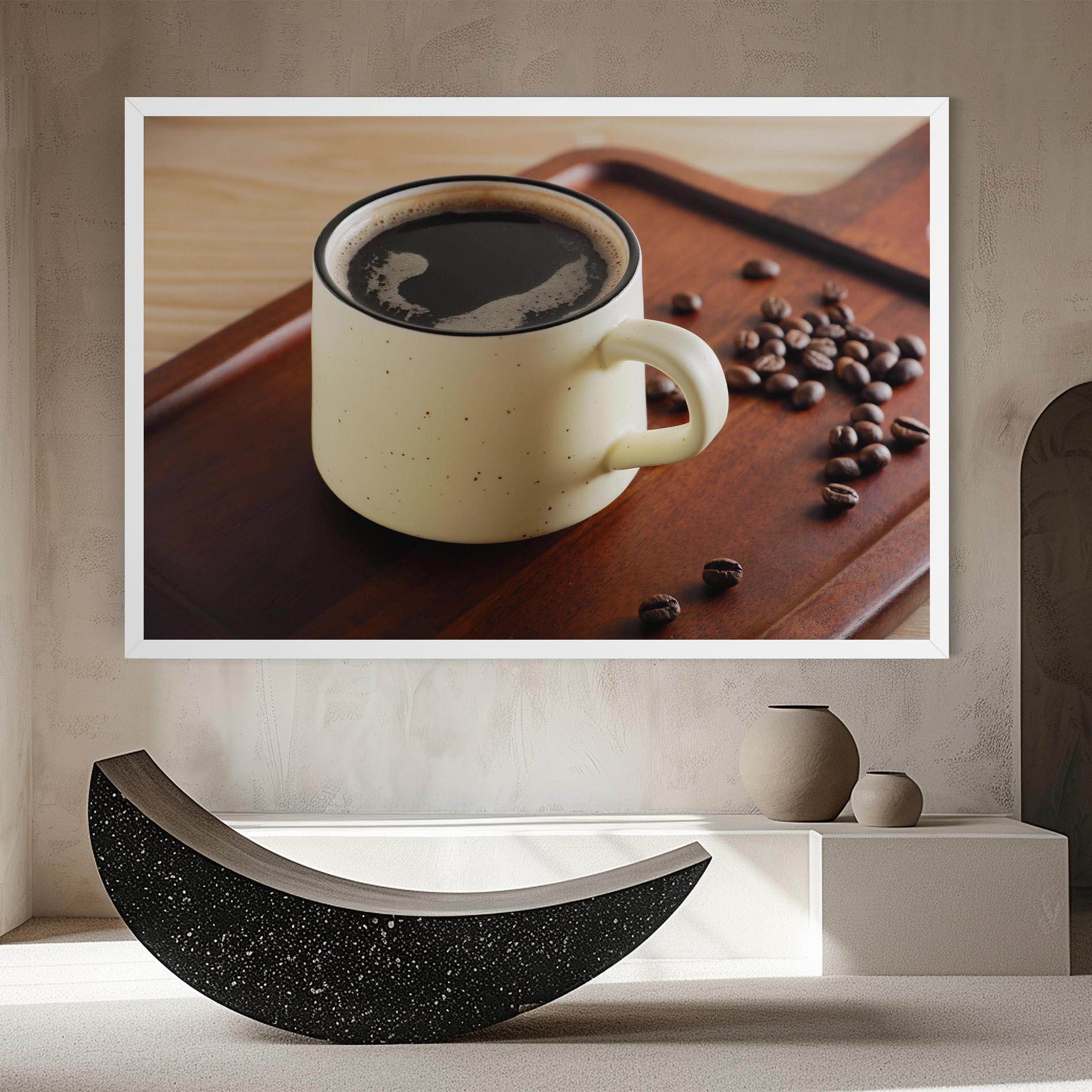 Vászonkép Coffee Served mockup 8