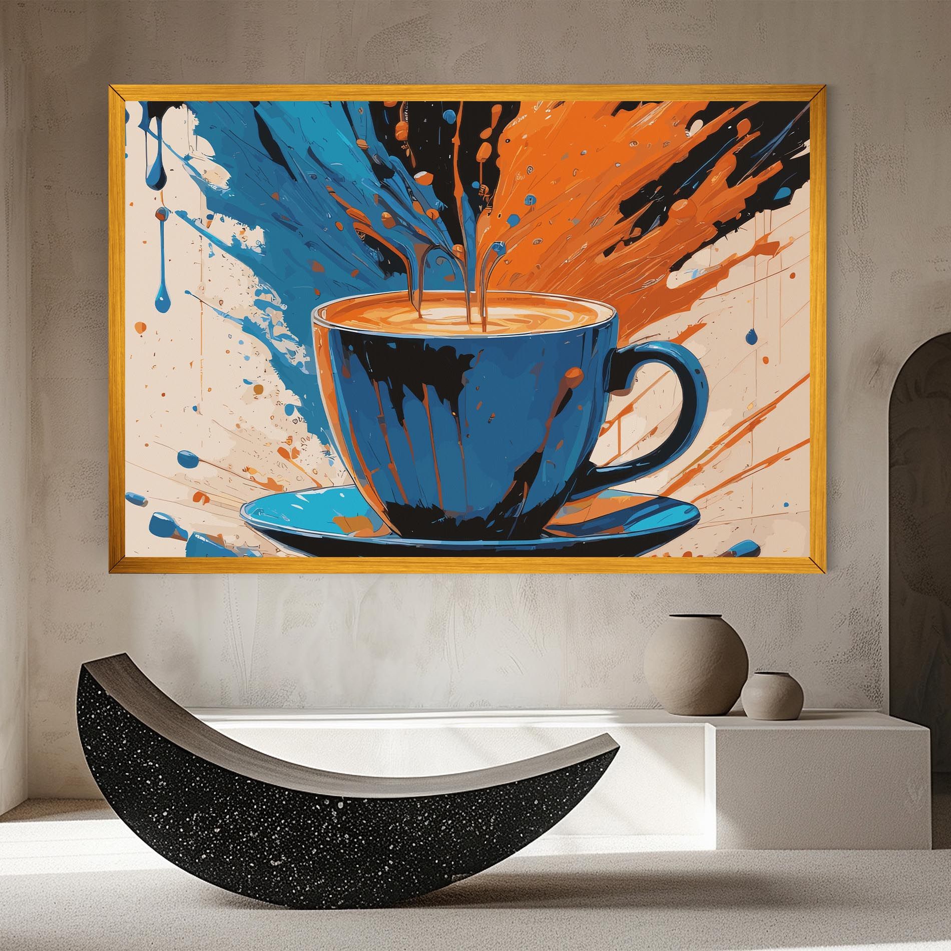 Coffee Blue Orange mockup 8
