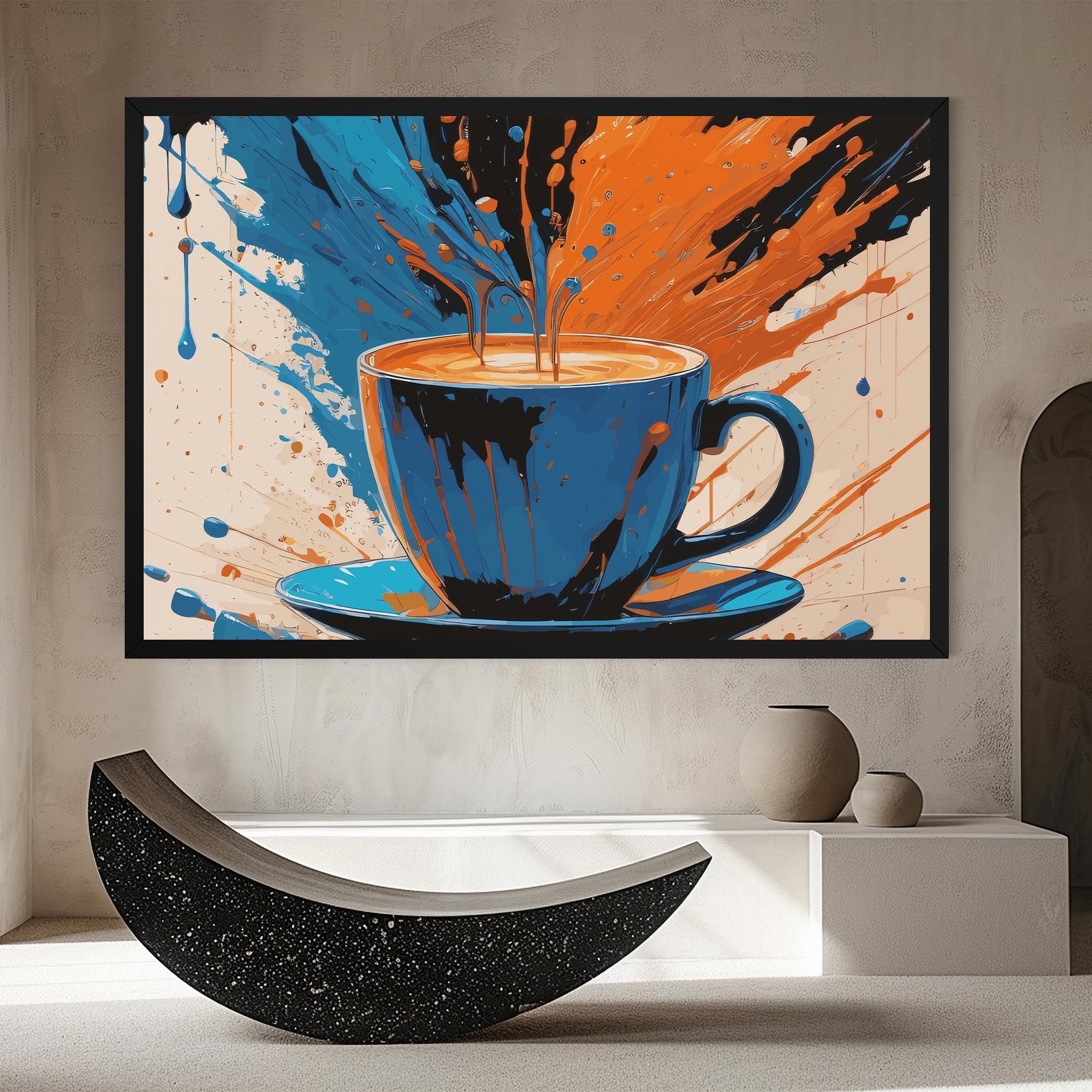 Coffee Blue Orange mockup 8