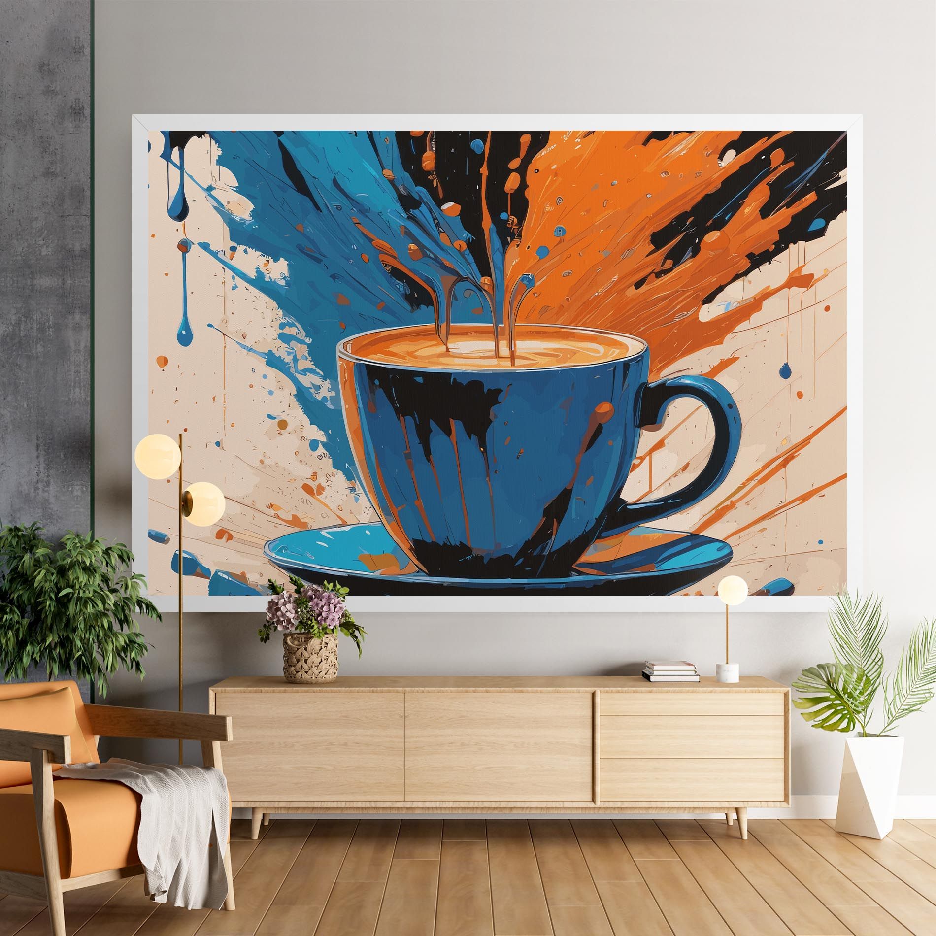 Coffee Blue Orange mockup 9