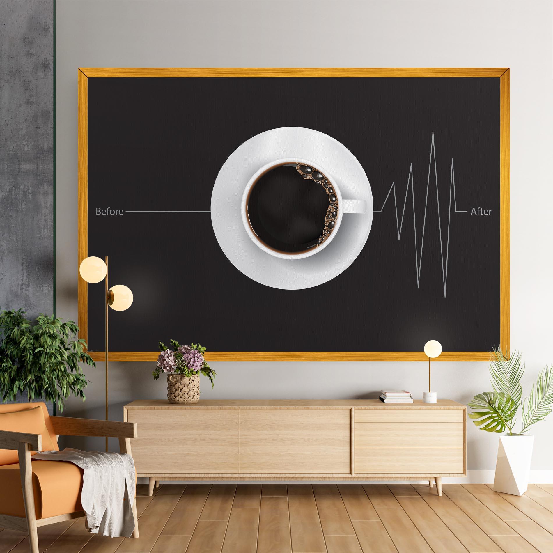 Vászonkép After Coffee mockup 9