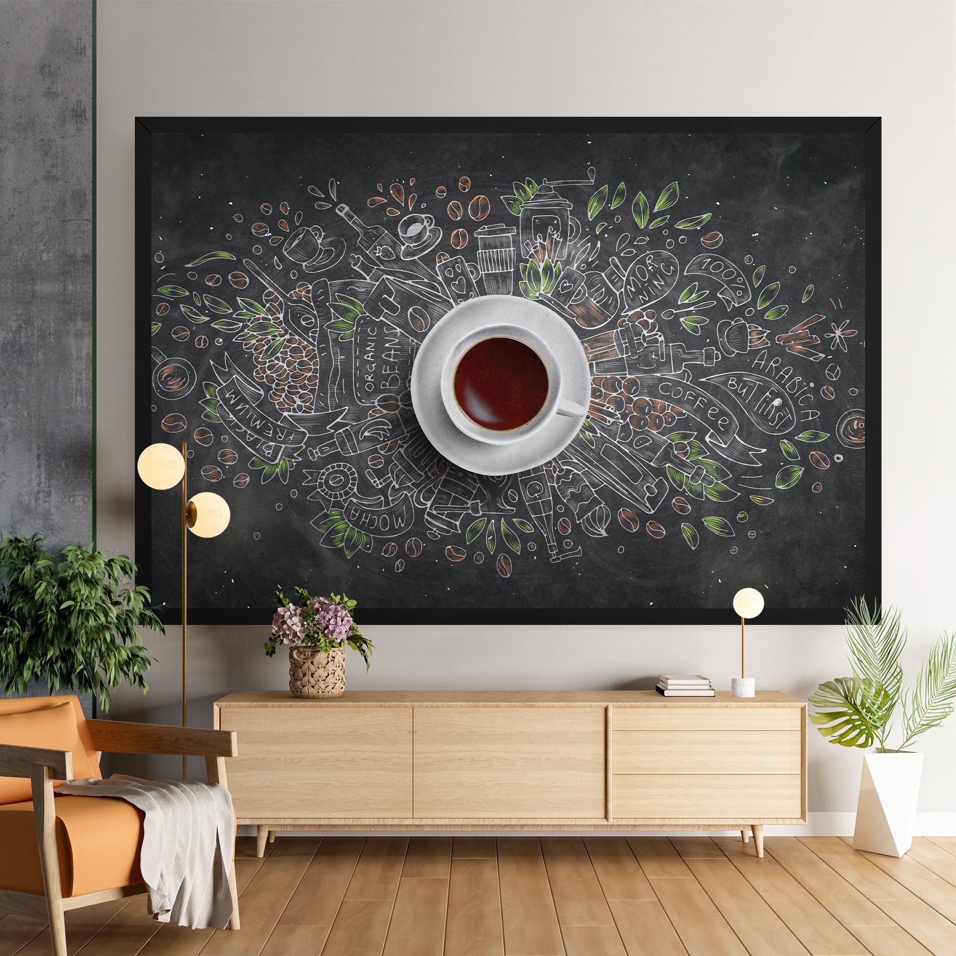 Black Board Coffee mockup 9