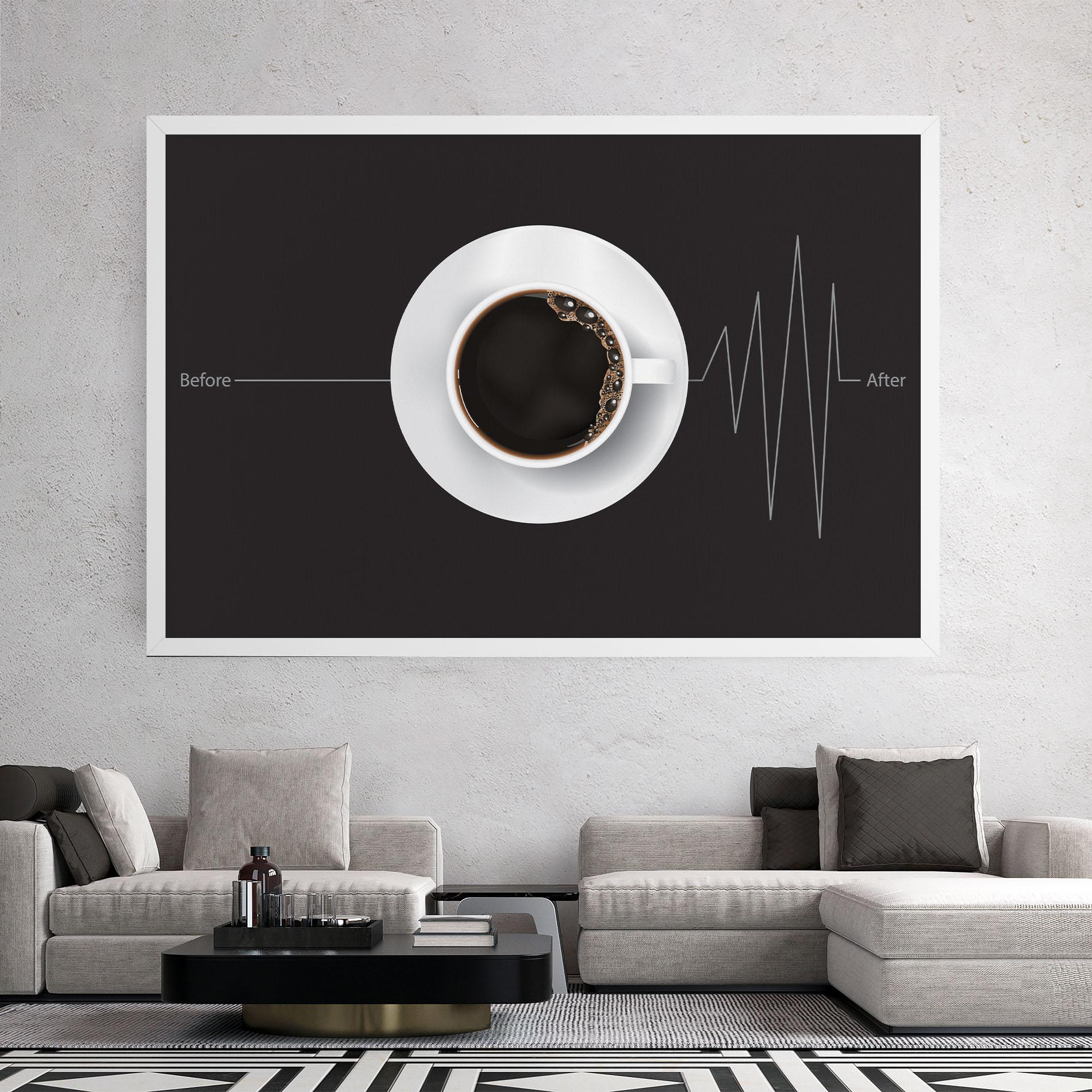 Vászonkép After Coffee mockup 2