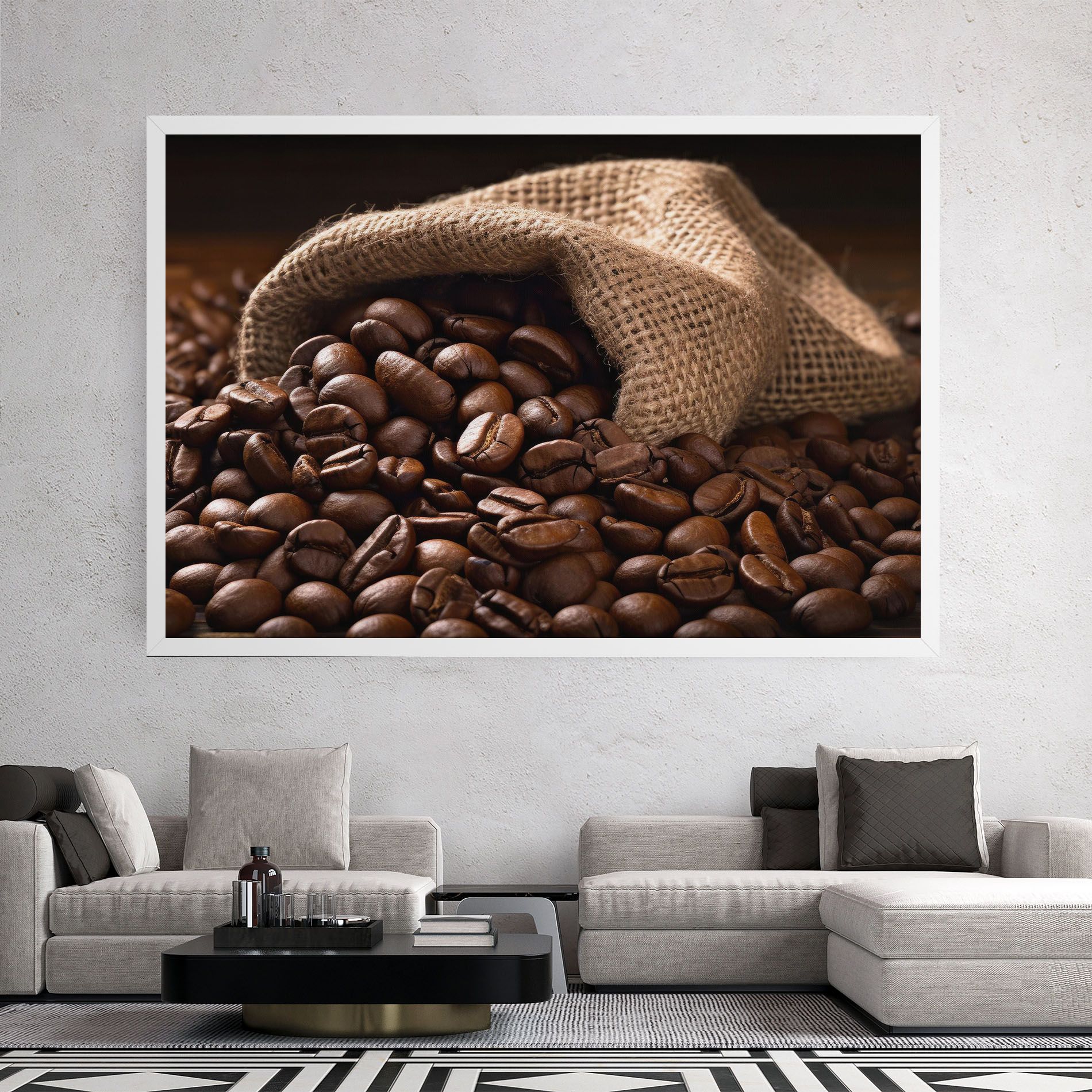 Bag Of Coffee Beans mockup 2