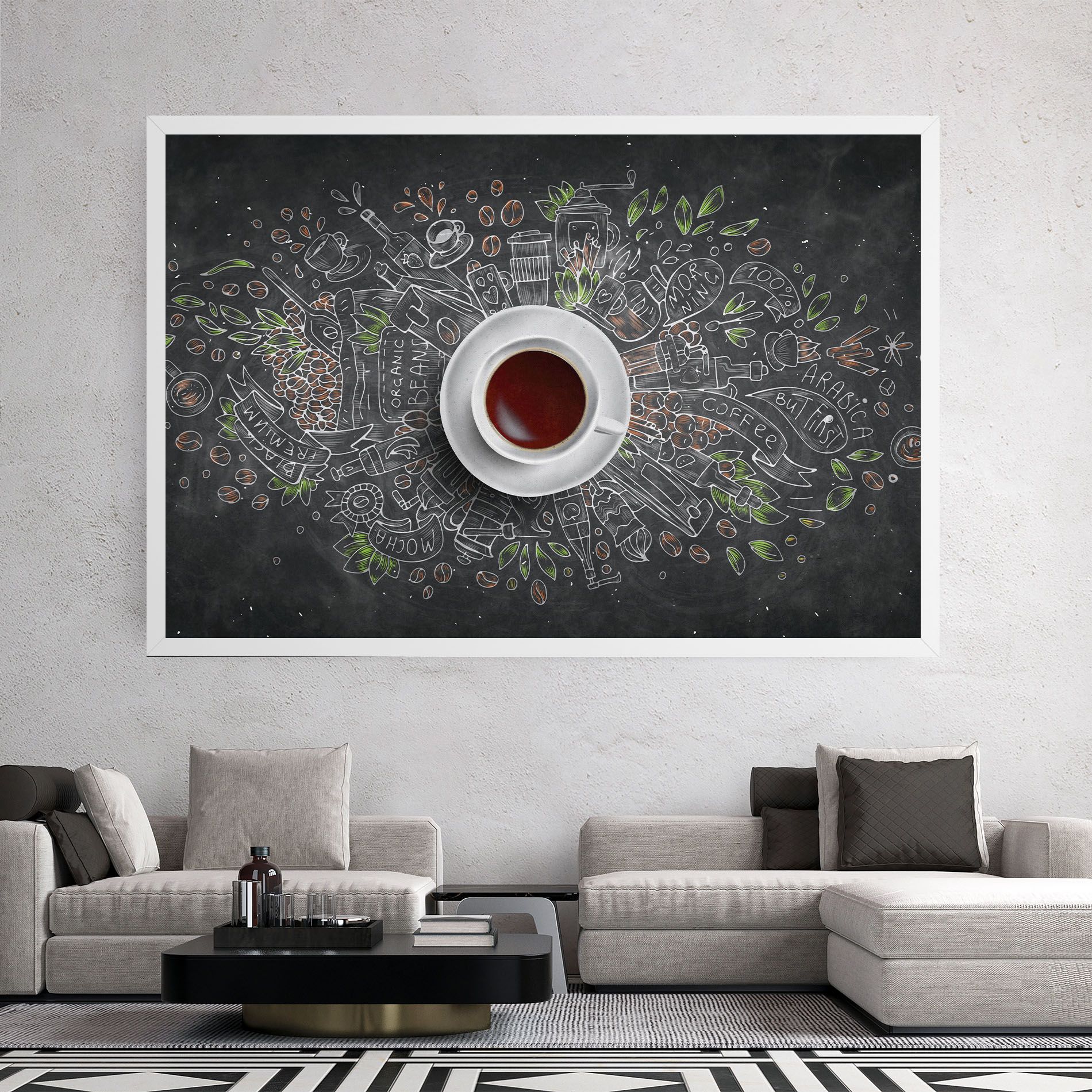 Black Board Coffee mockup 2