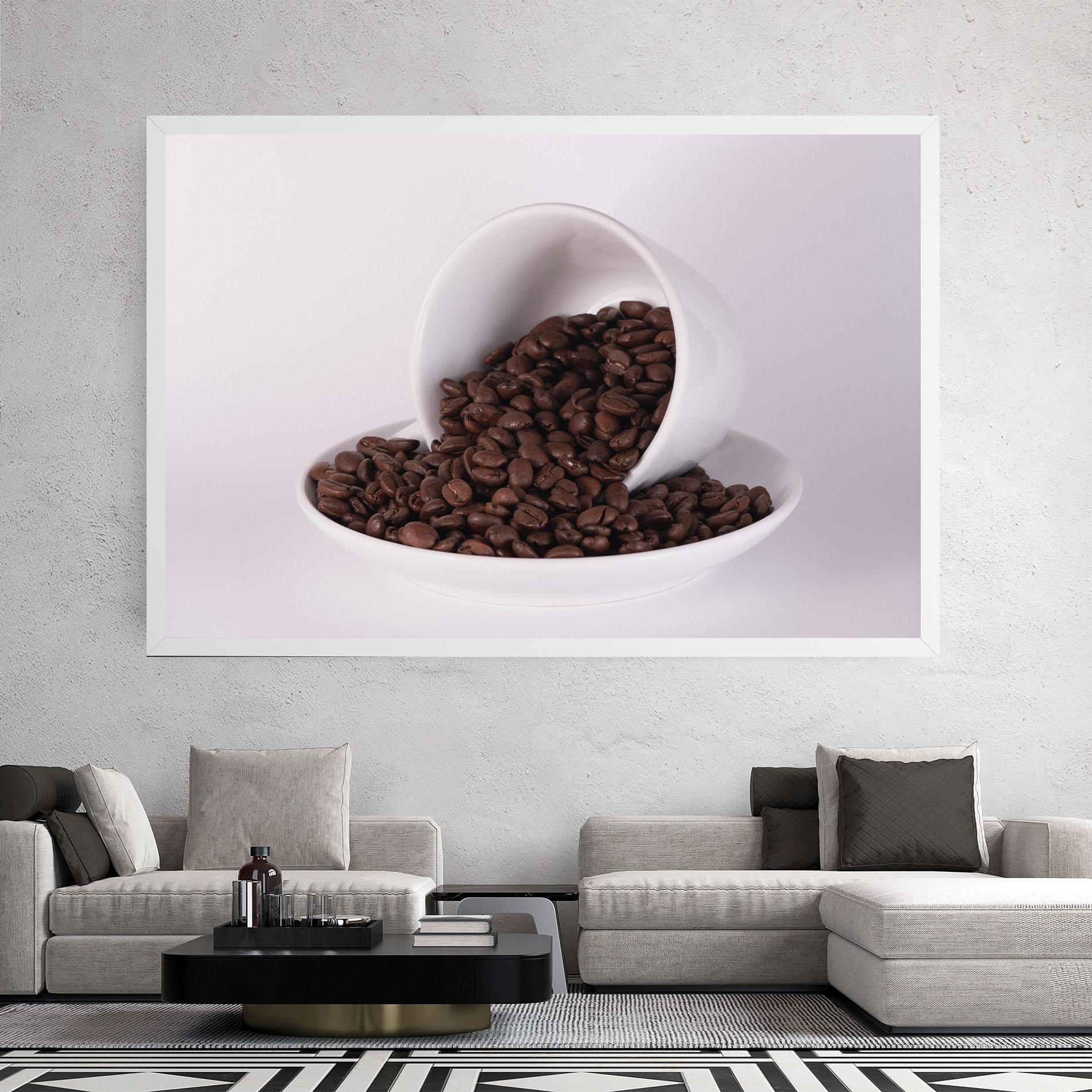 Vászonkép Bowl Of Coffee mockup 2