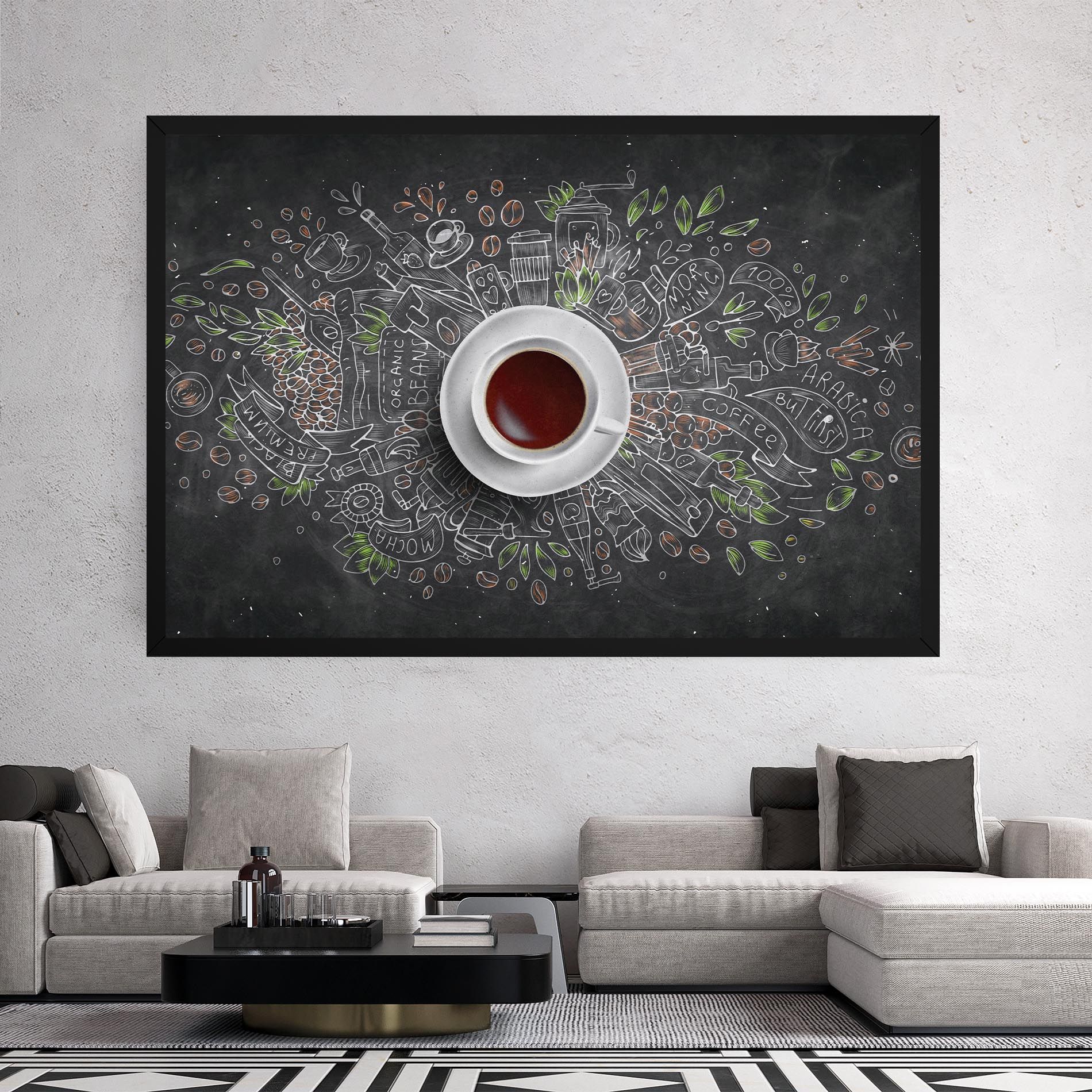 Black Board Coffee mockup 2
