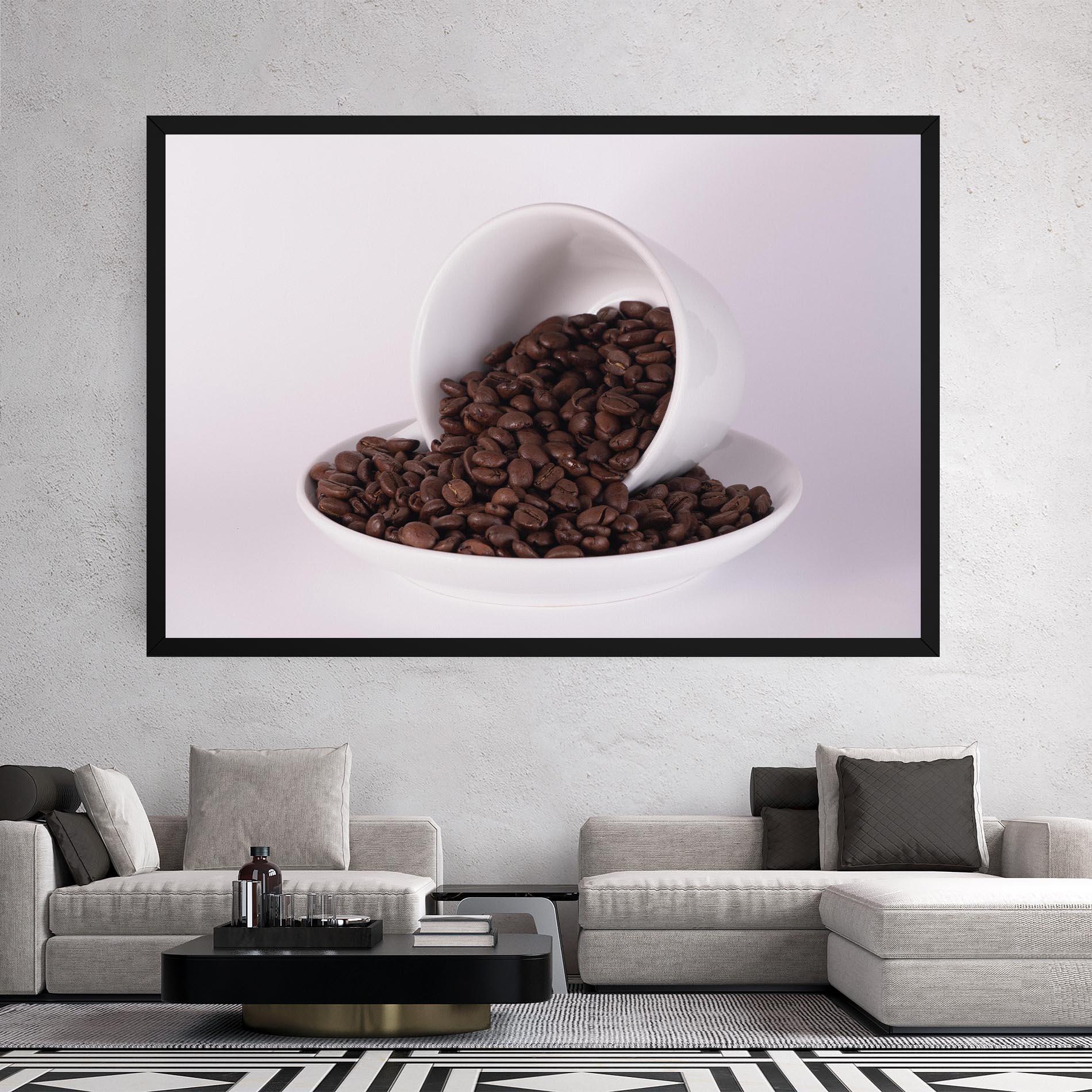 Vászonkép Bowl Of Coffee mockup 2