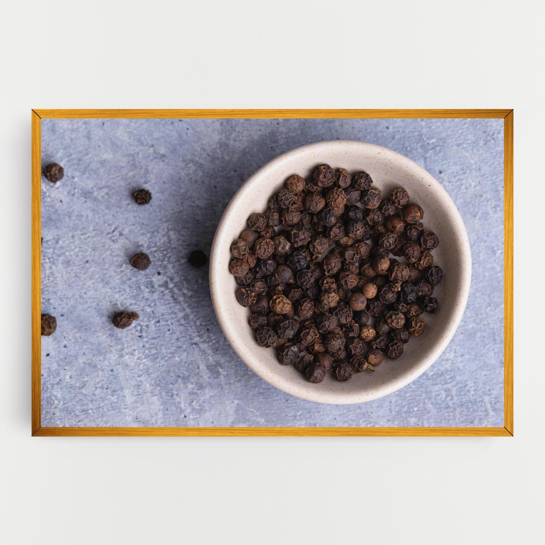 Vászonkép Black Pepper mockup 0