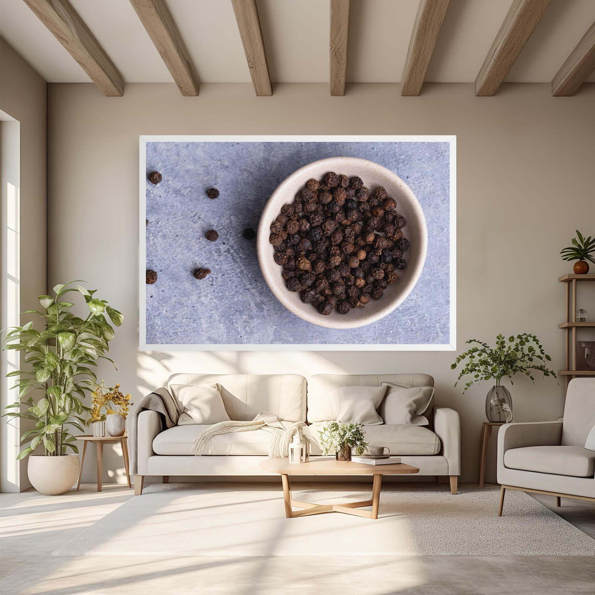 Vászonkép Black Pepper mockup 6
