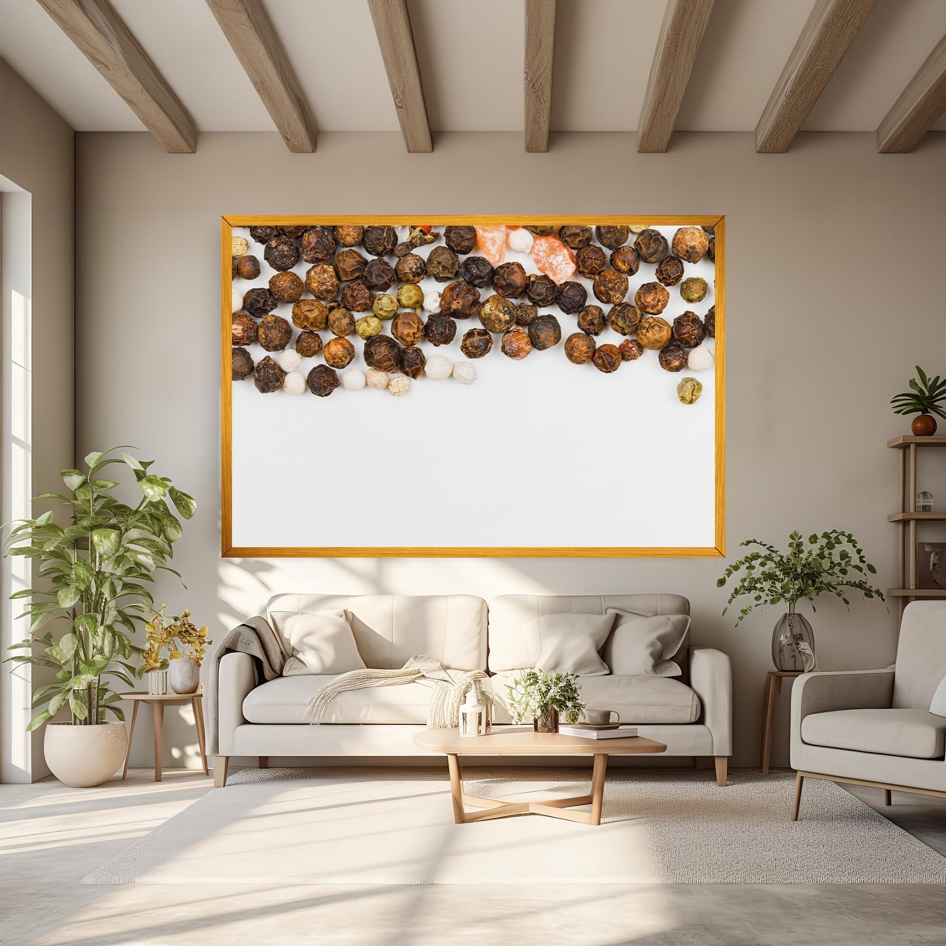 Vászonkép Multicolored Pepper mockup 6