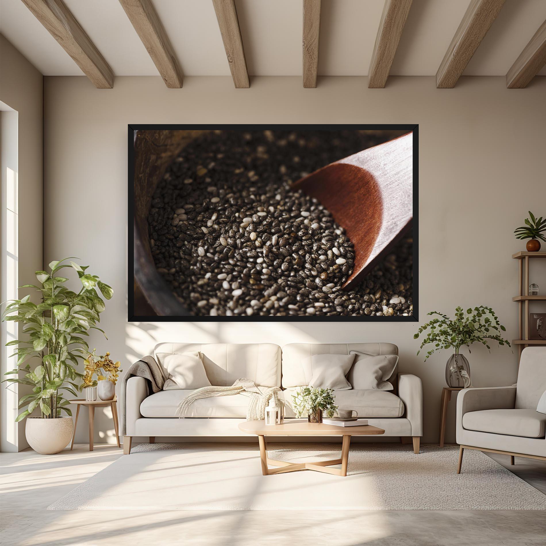 Vászonkép Organic Seeds mockup 6