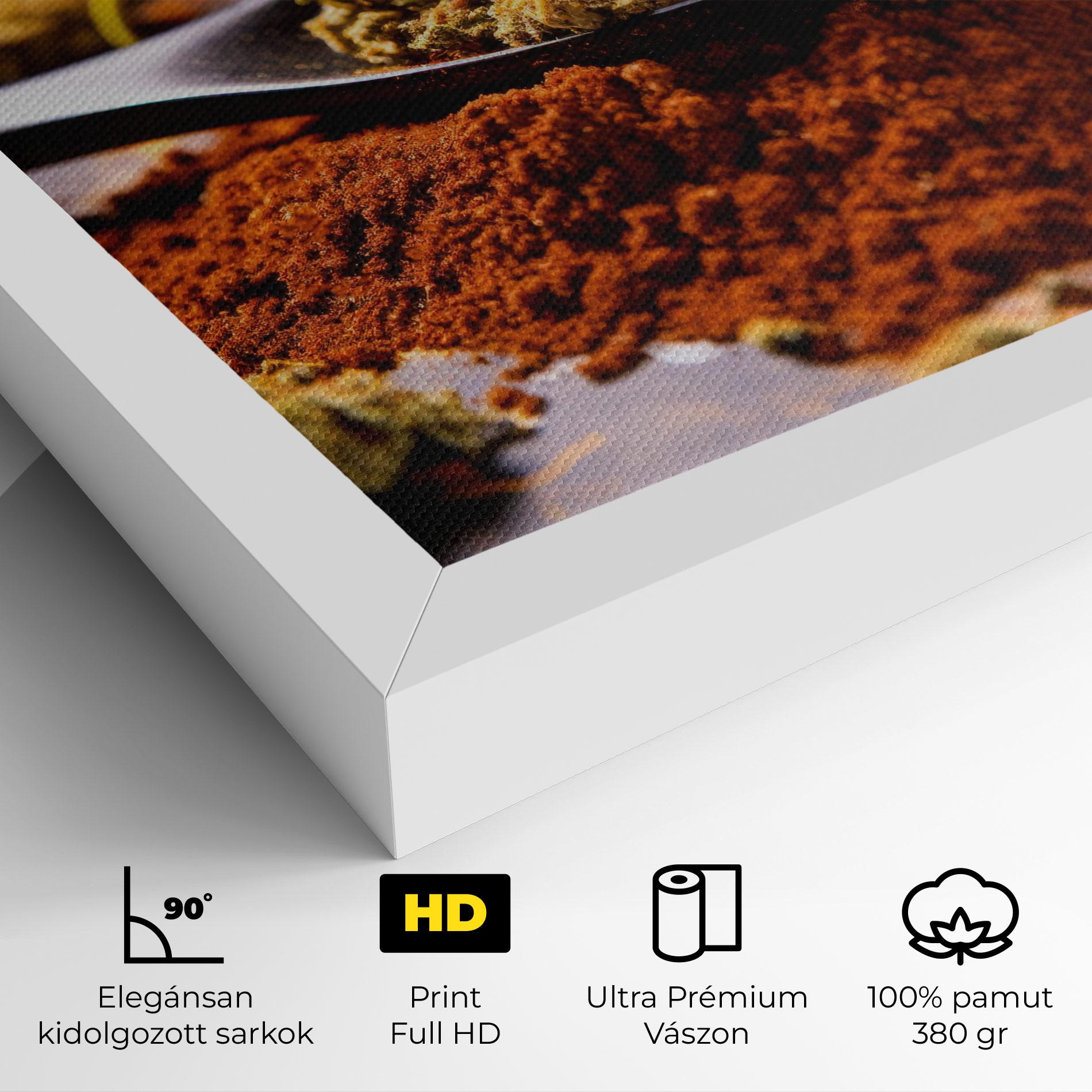 Vászonkép Cannabis Seasoning mockup 4