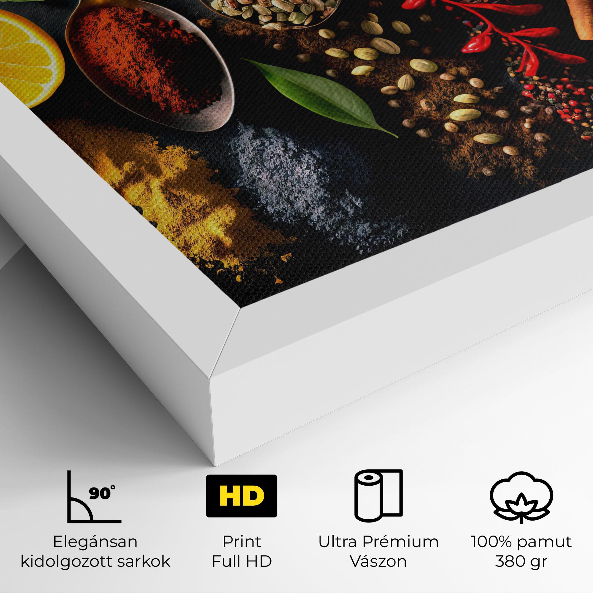 Vászonkép Closeup Pices mockup 4