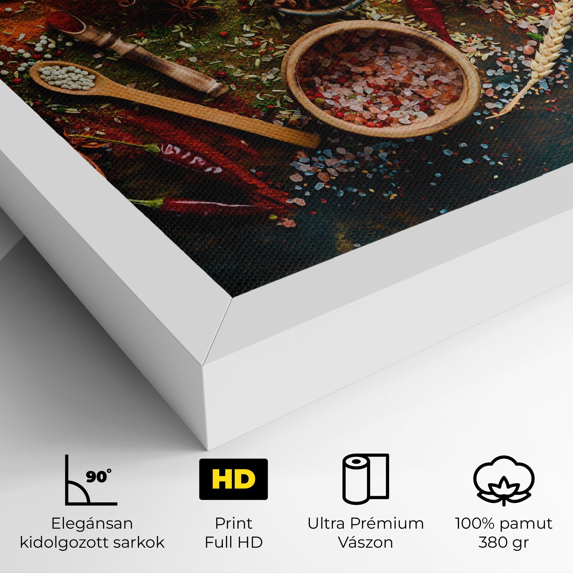 Vászonkép Seasonings Mix mockup 4