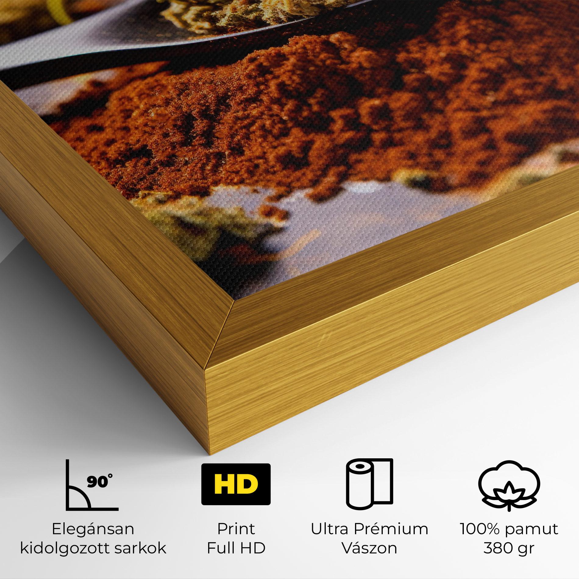 Vászonkép Cannabis Seasoning mockup 4