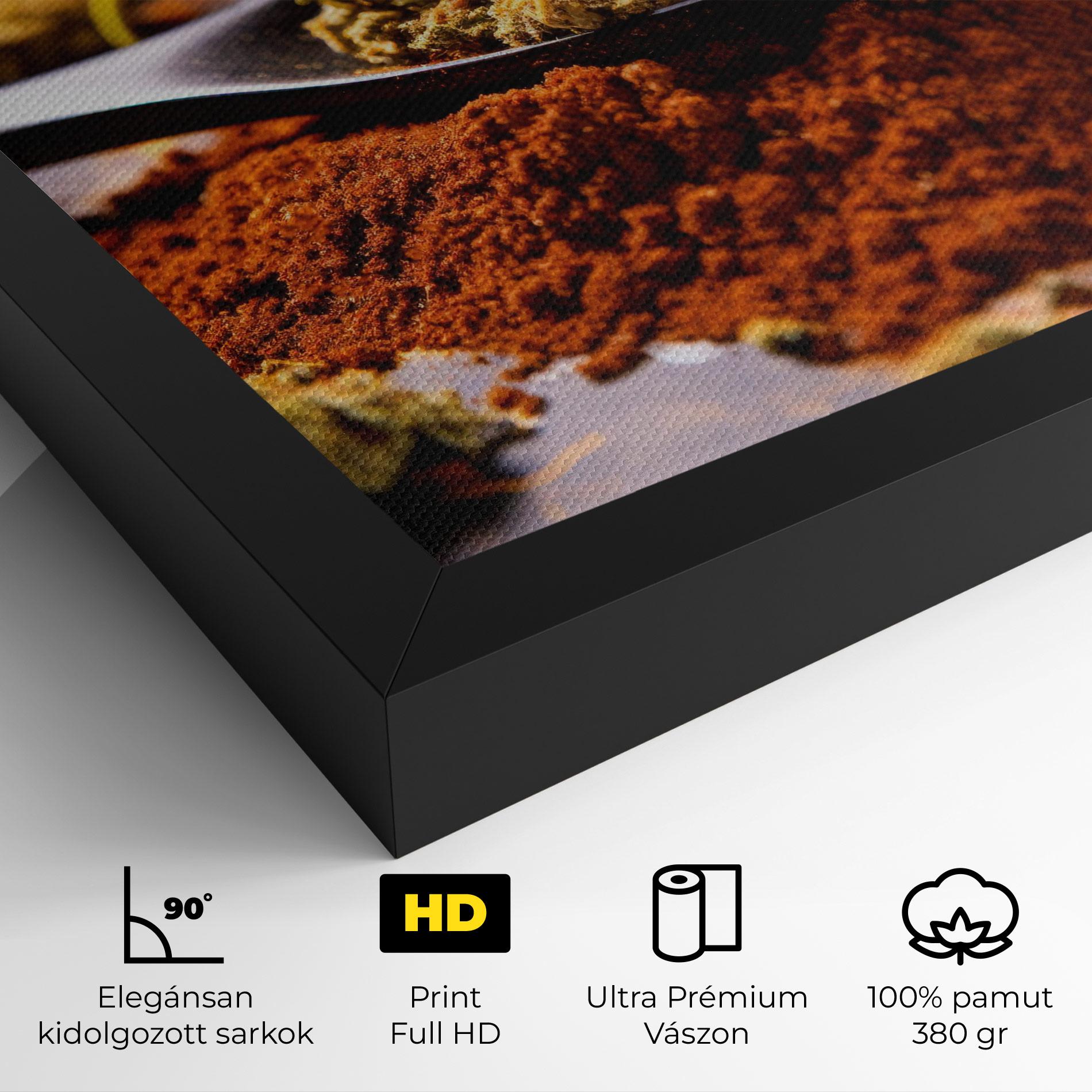 Vászonkép Cannabis Seasoning mockup 4