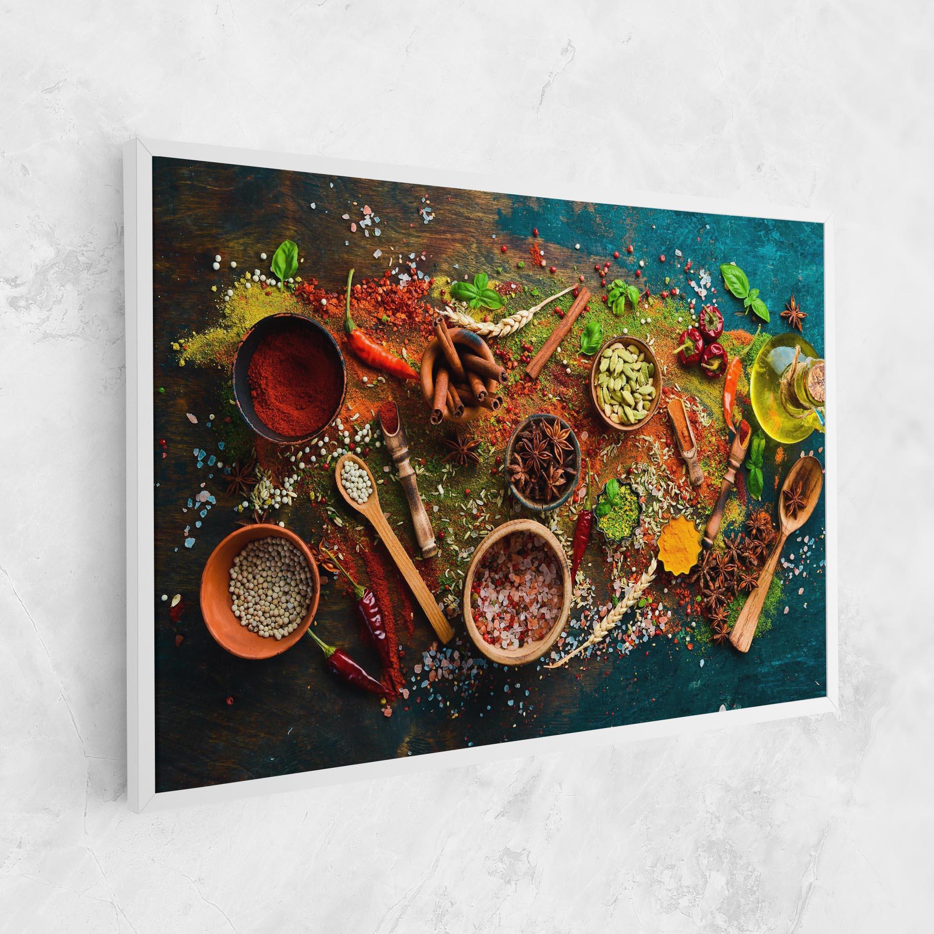 Vászonkép Seasonings Mix mockup 1