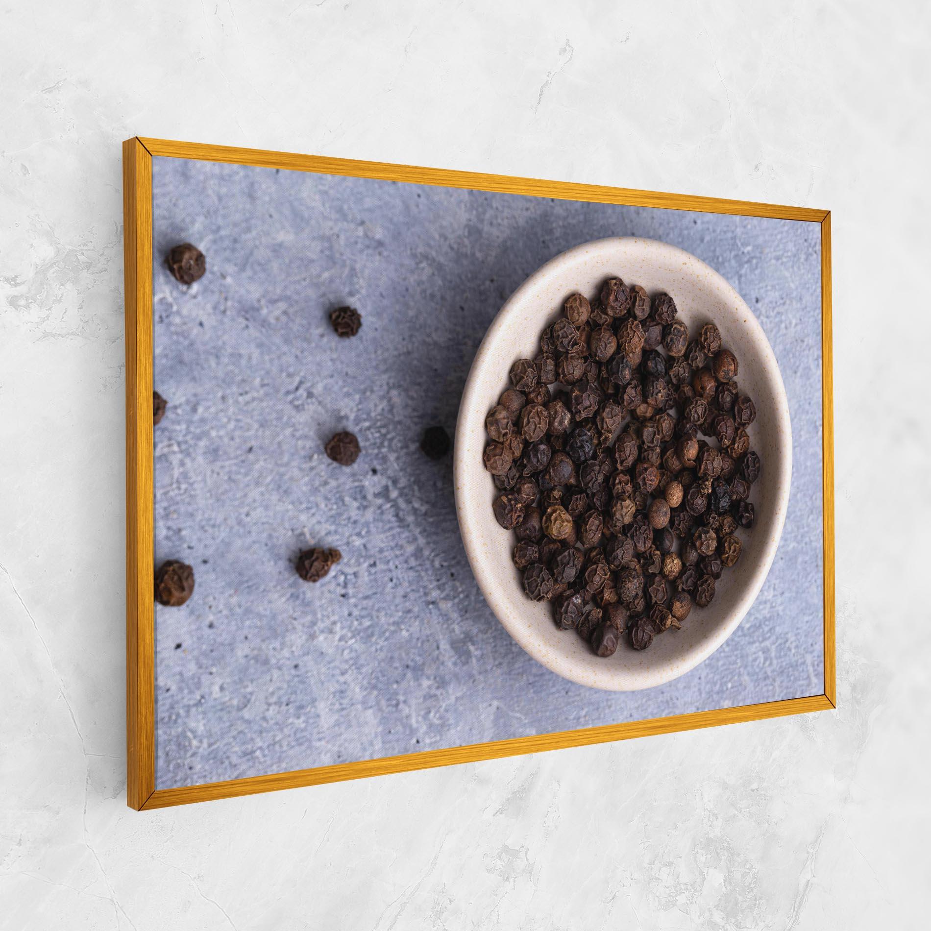 Vászonkép Black Pepper mockup 1