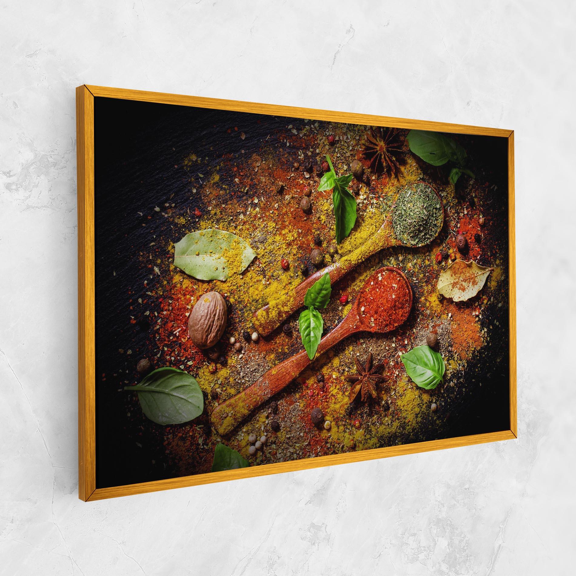 Vászonkép Oriental Spices mockup 1