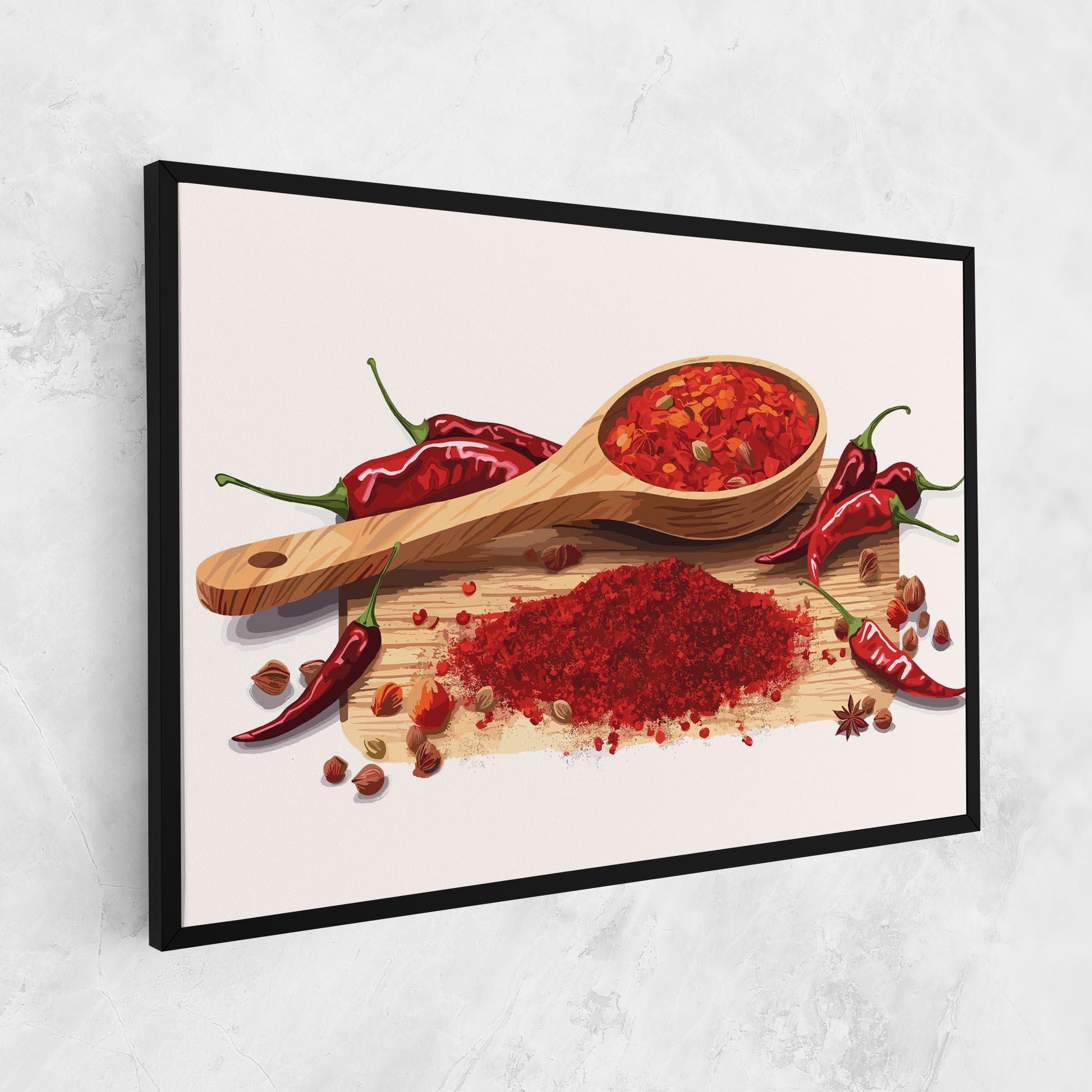 Vászonkép Spoon Of Papper mockup 1
